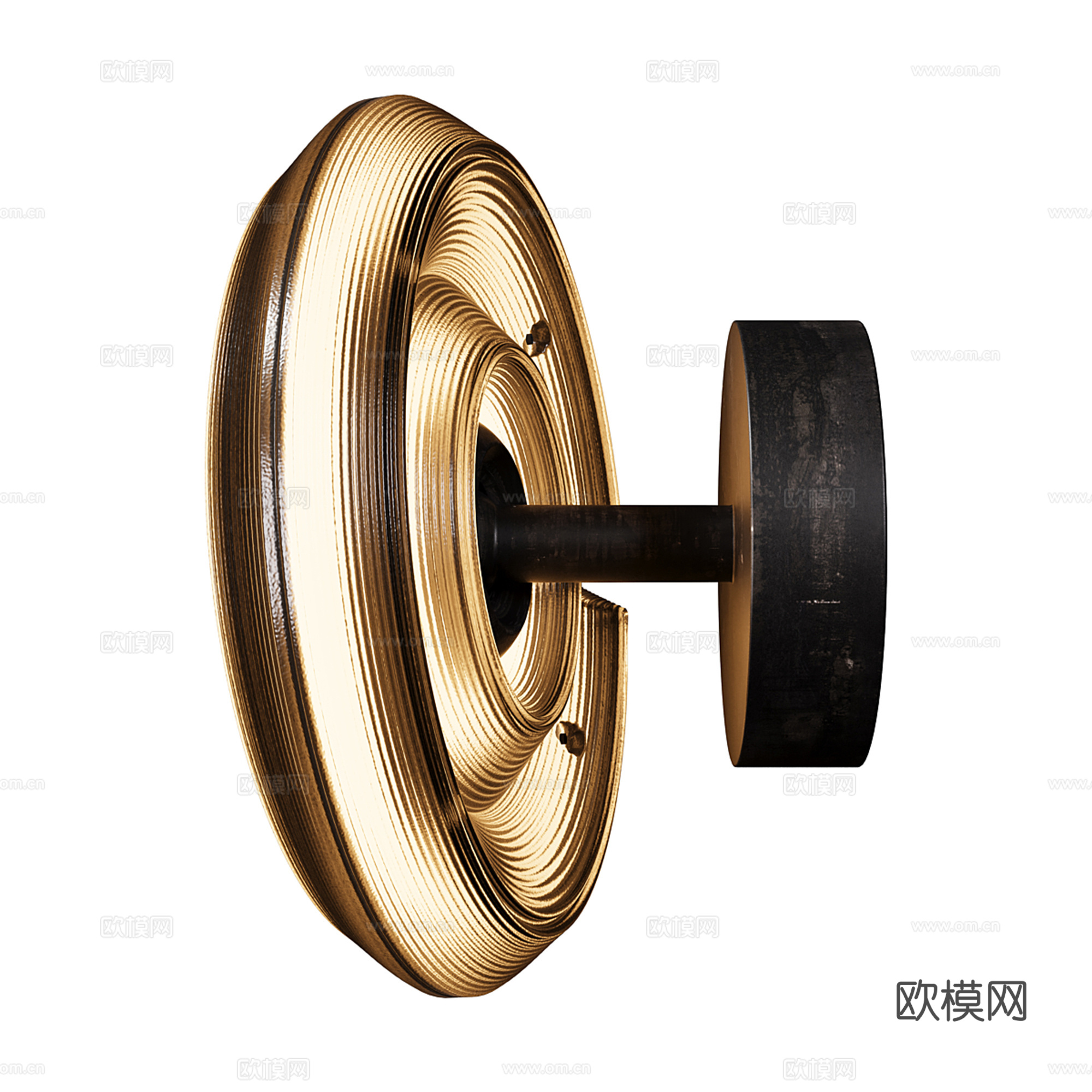 现代轻奢壁灯su模型