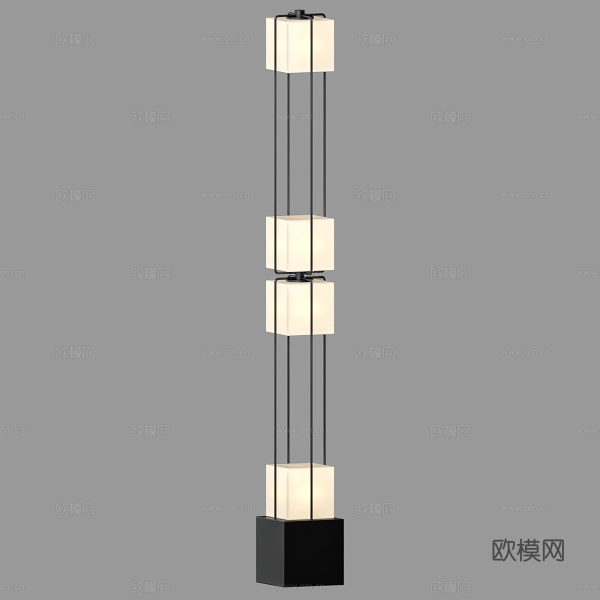 现代简约落地灯 落地灯 简约落地灯 客厅落地灯 轻奢落地灯3d模型