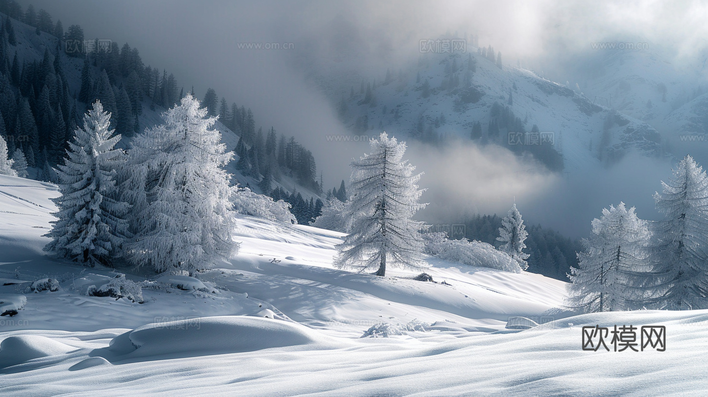 雪山