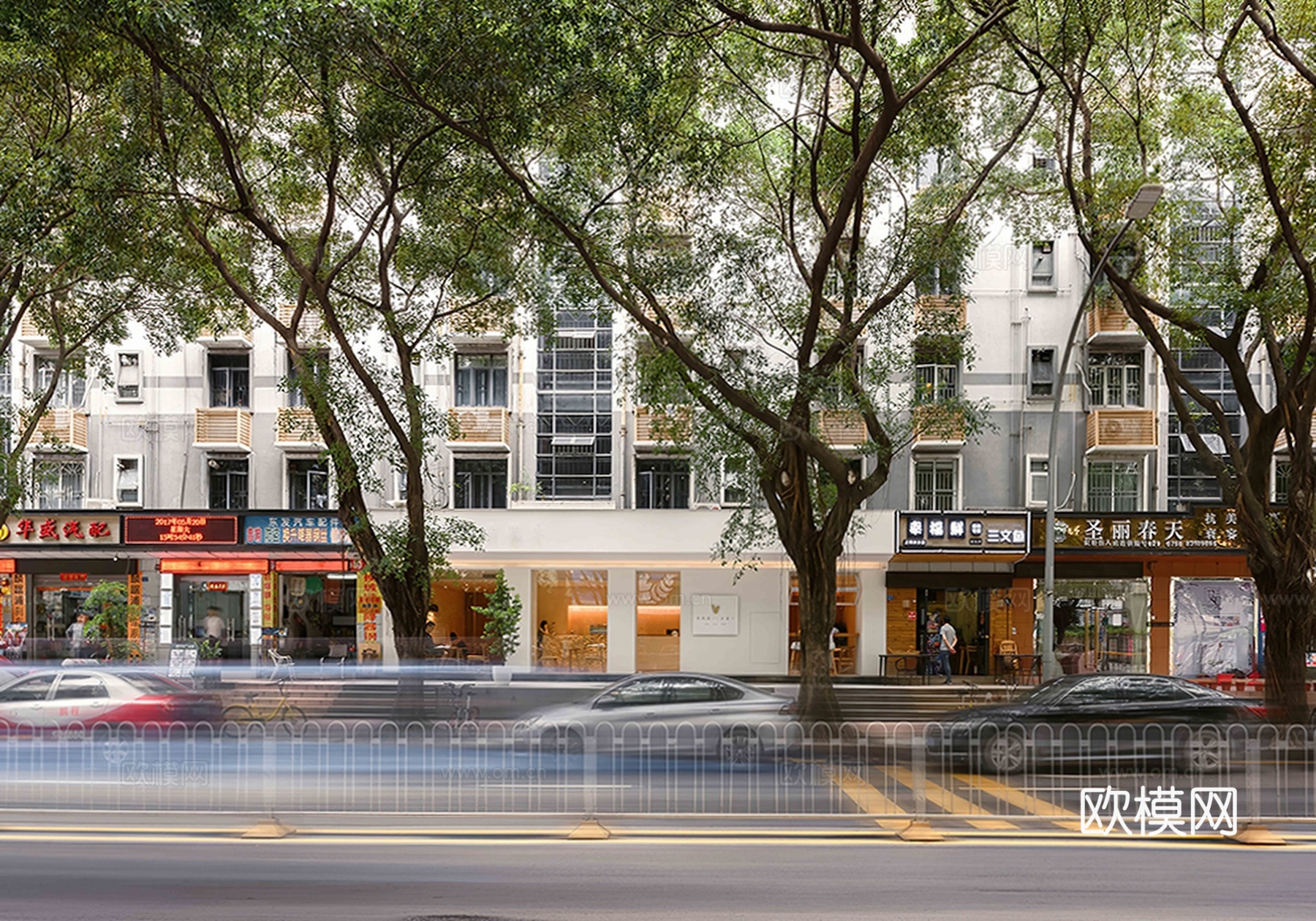 漂亮外景贴图 环境贴图 小区贴图 城镇贴图下载