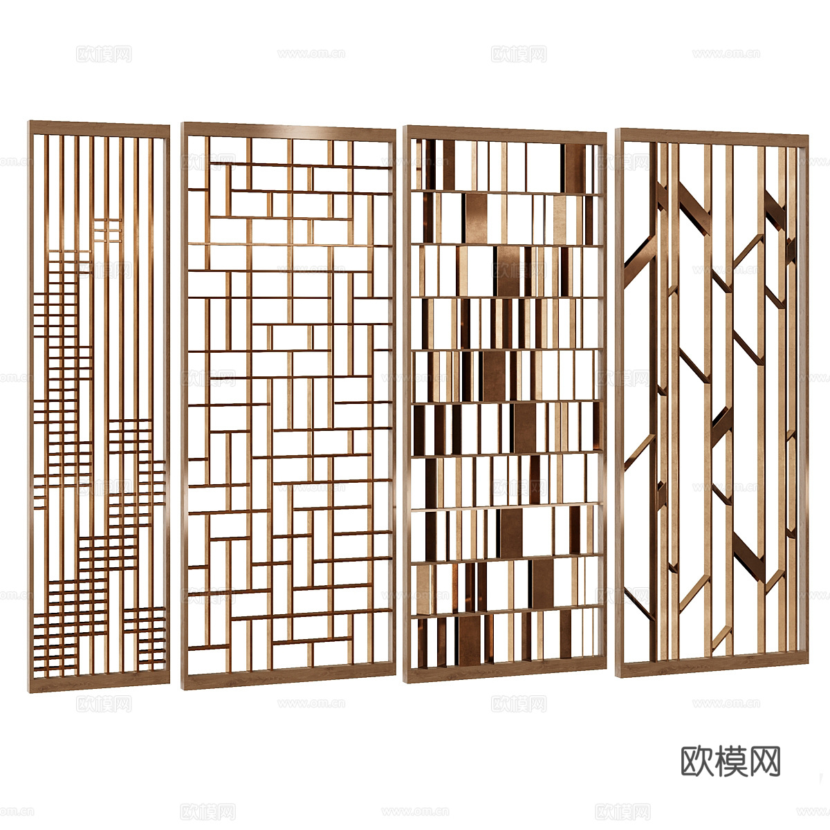 装饰隔断23d模型