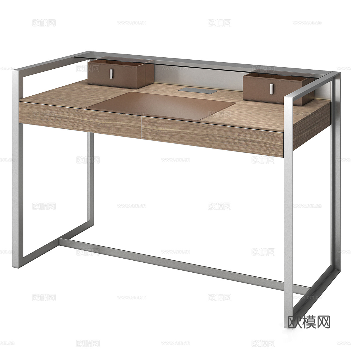 Rialto 书桌，Rimadesio 设计3d模型