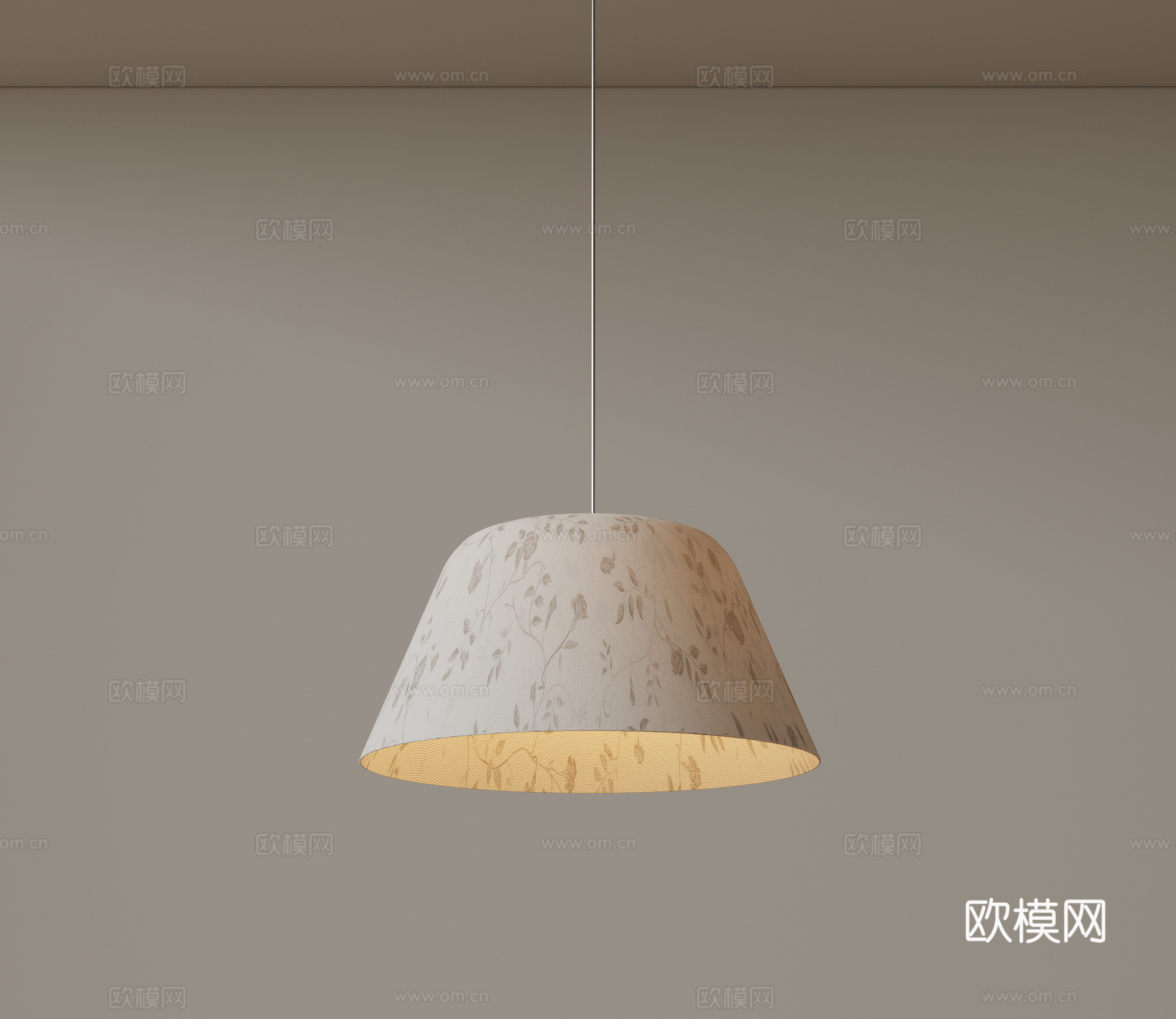 现代中古风吊灯 极简小吊灯 北欧简约吊灯 卧室床头吊灯 单头su模型