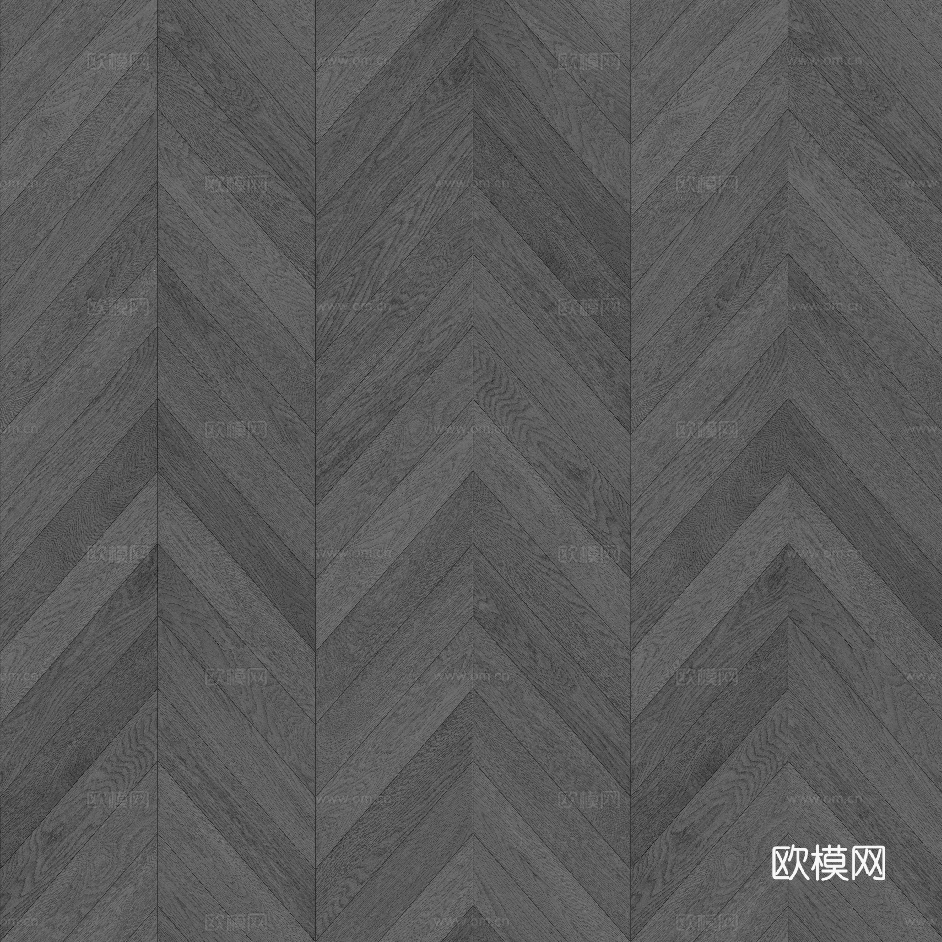 高清无缝人字拼 鱼骨拼 实木 灰色木地板贴图