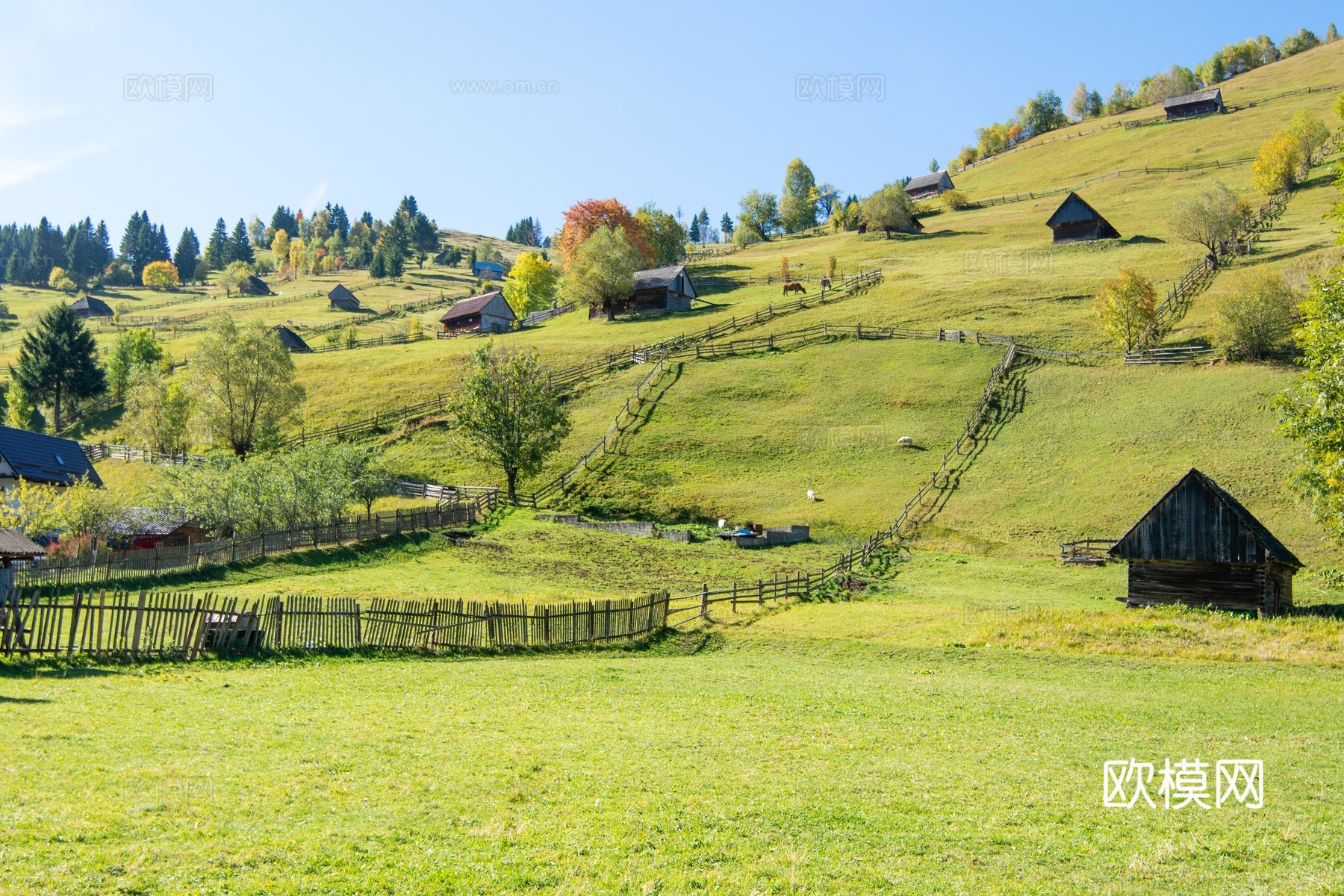 乡村外景 外景   窗户外景   室外景观  大自然外景下载