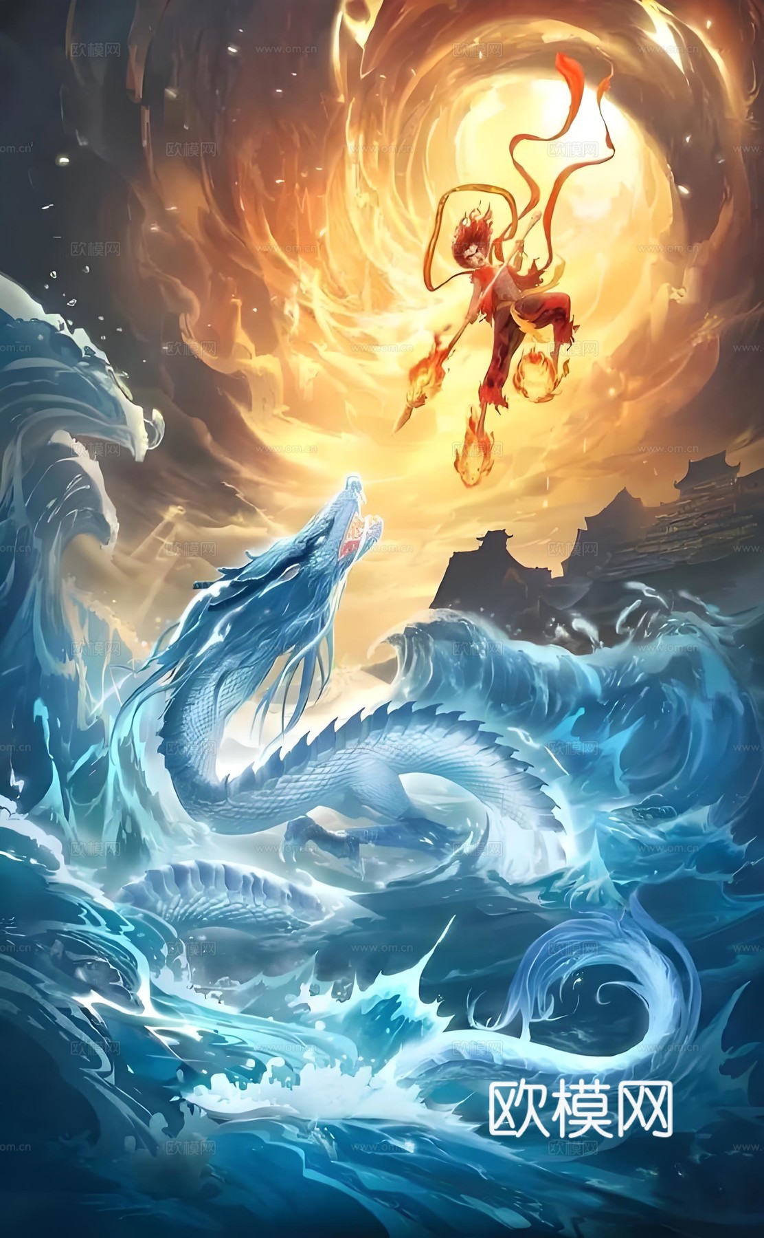 哪吒手机壁纸哪吒封面海报哪吒之魔童闹海
