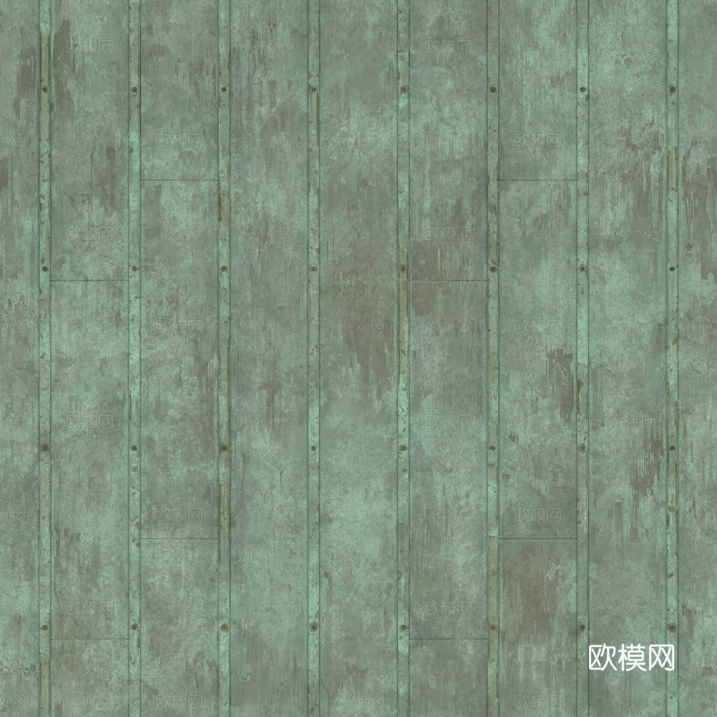 现代绿色旧木屋顶高清无缝