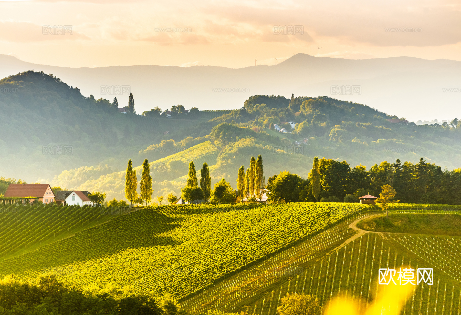 大自然外景  外景   窗户外景 乡村外景   室外景观下载