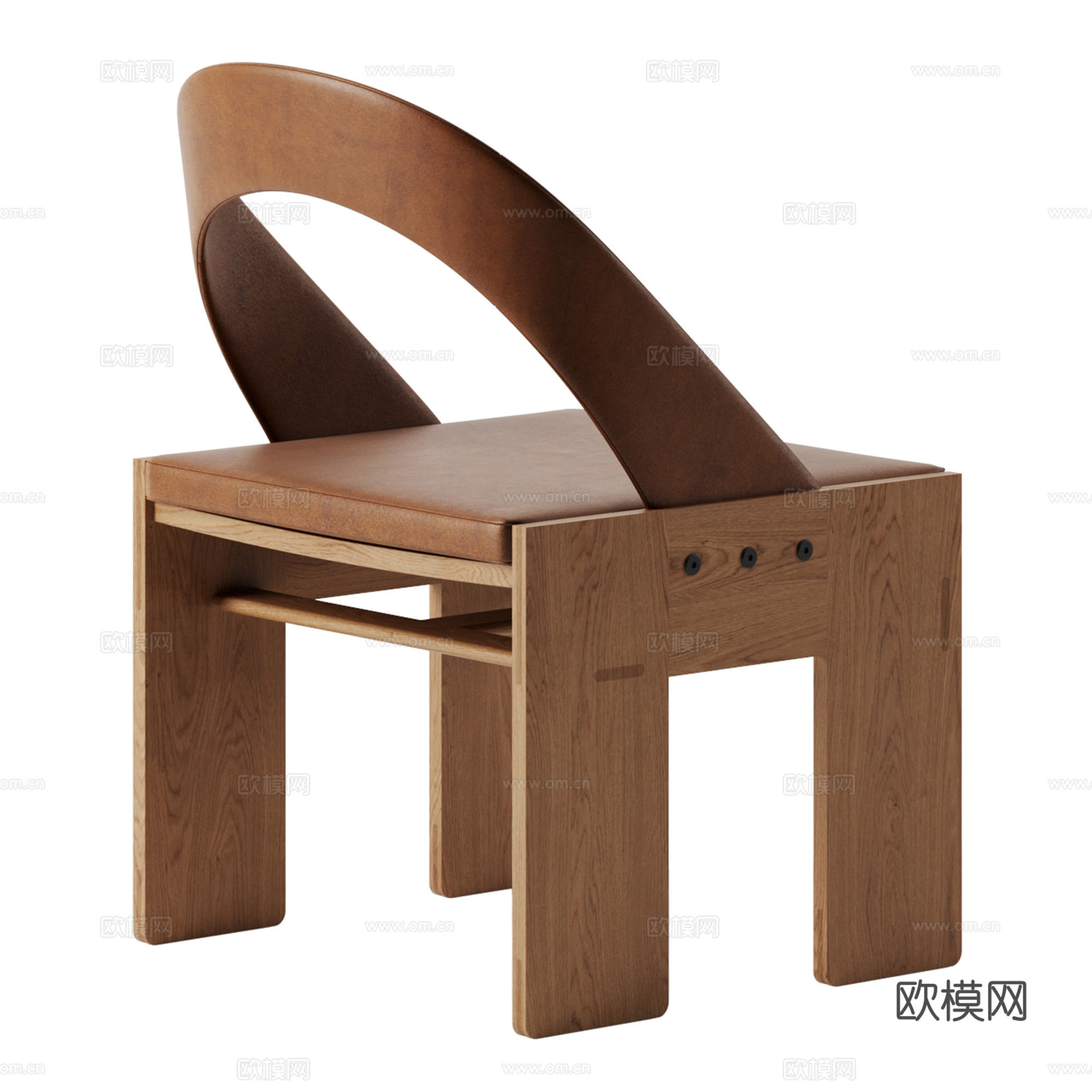 现代休闲椅 单椅su模型