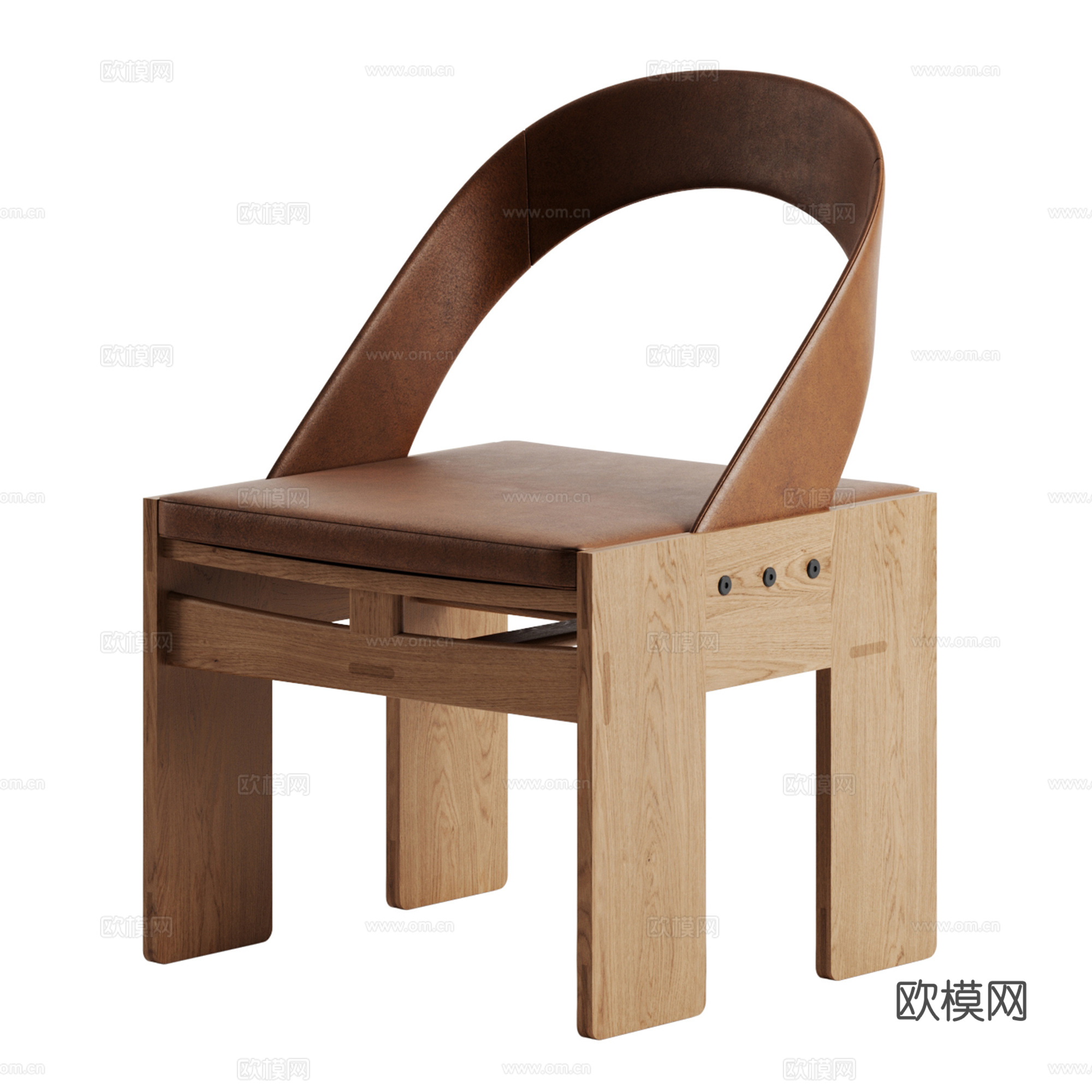 现代休闲椅 单椅su模型