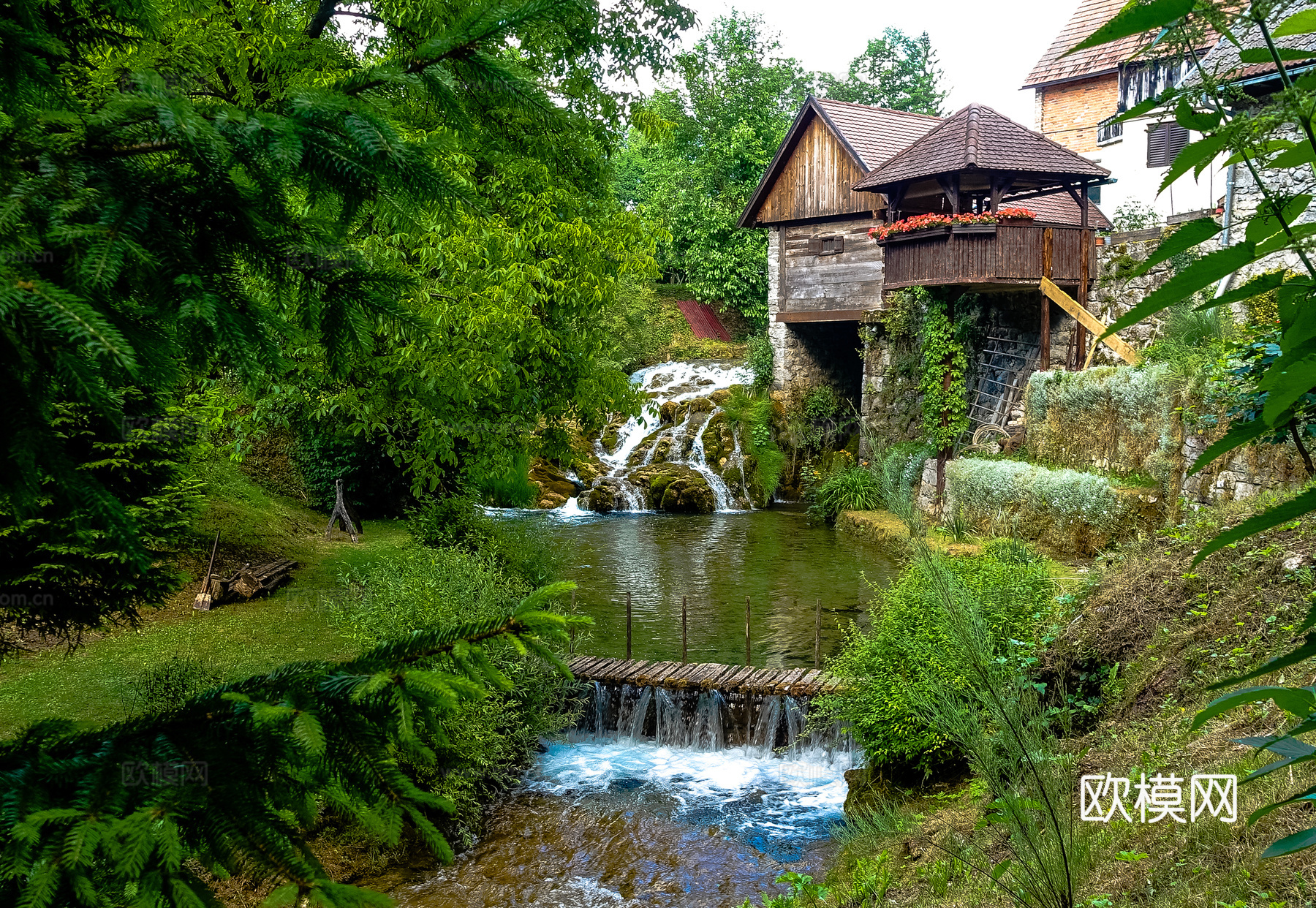 大自然外景  外景   窗户外景 乡村外景   室外景观下载
