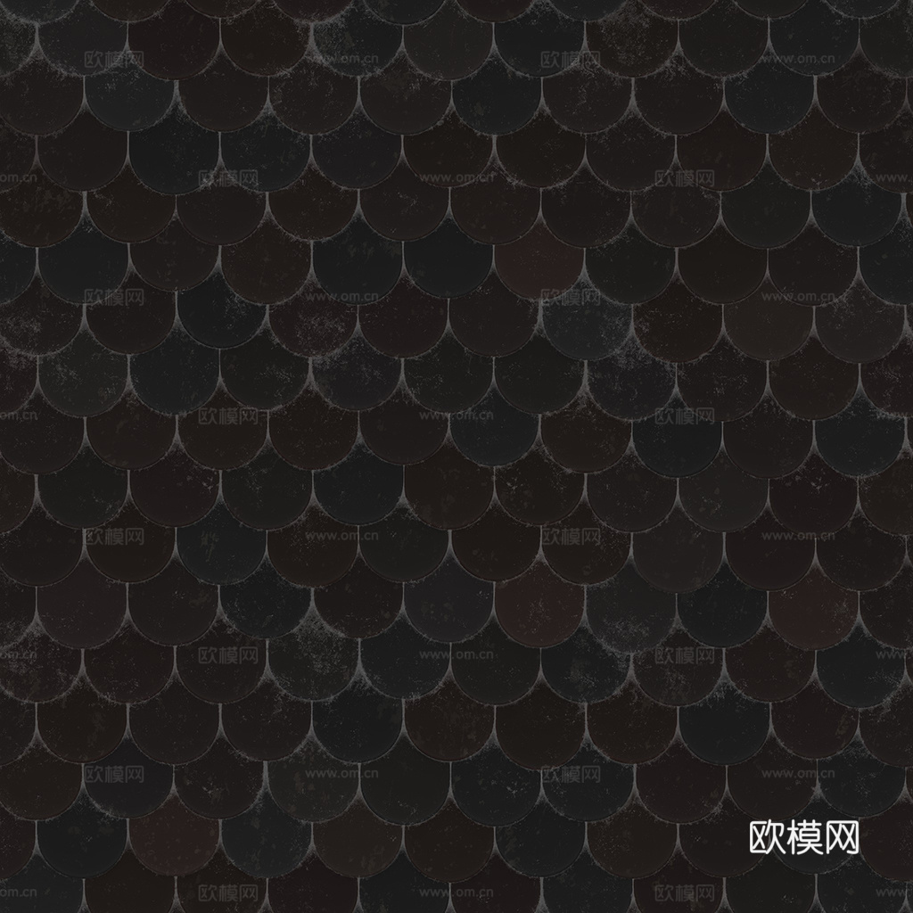 现代黑色石材屋顶高清无缝下载