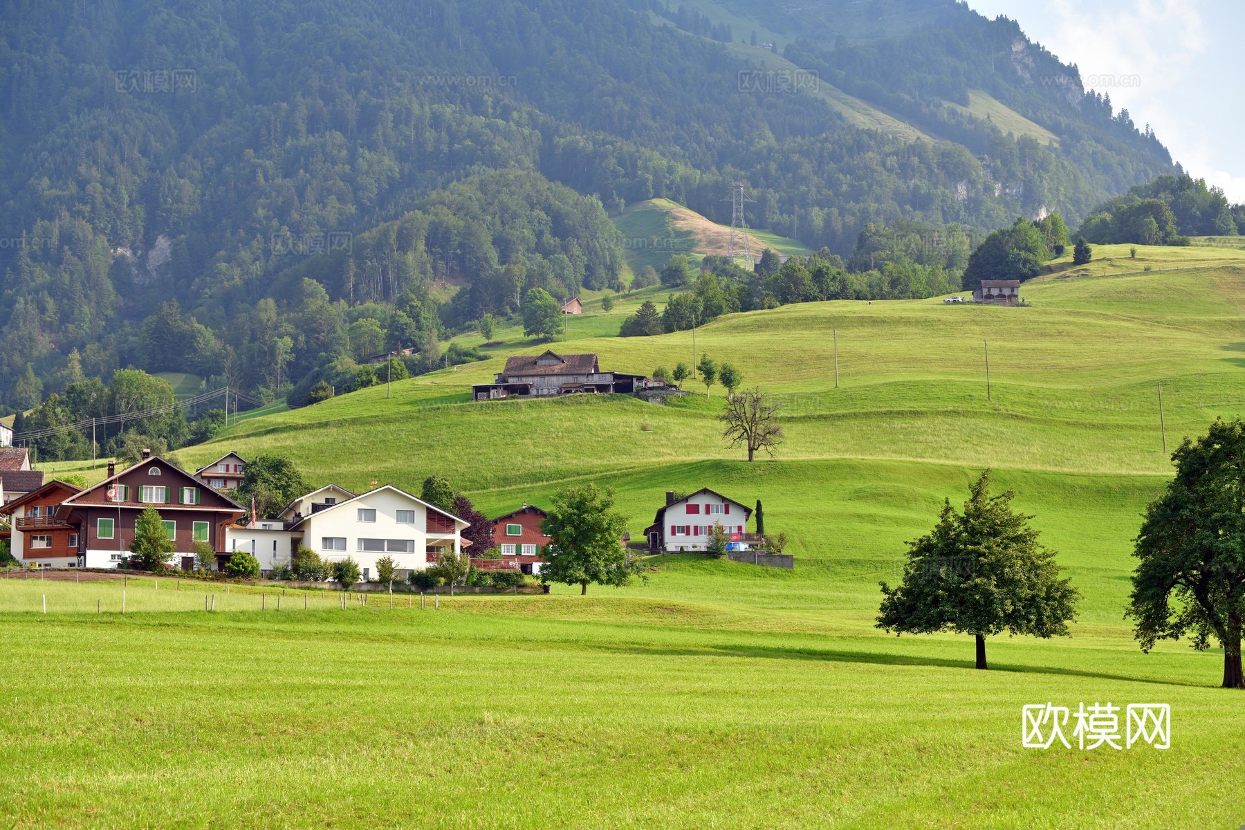 窗户外景  室外景观  大自然外景 乡村外景 外景下载