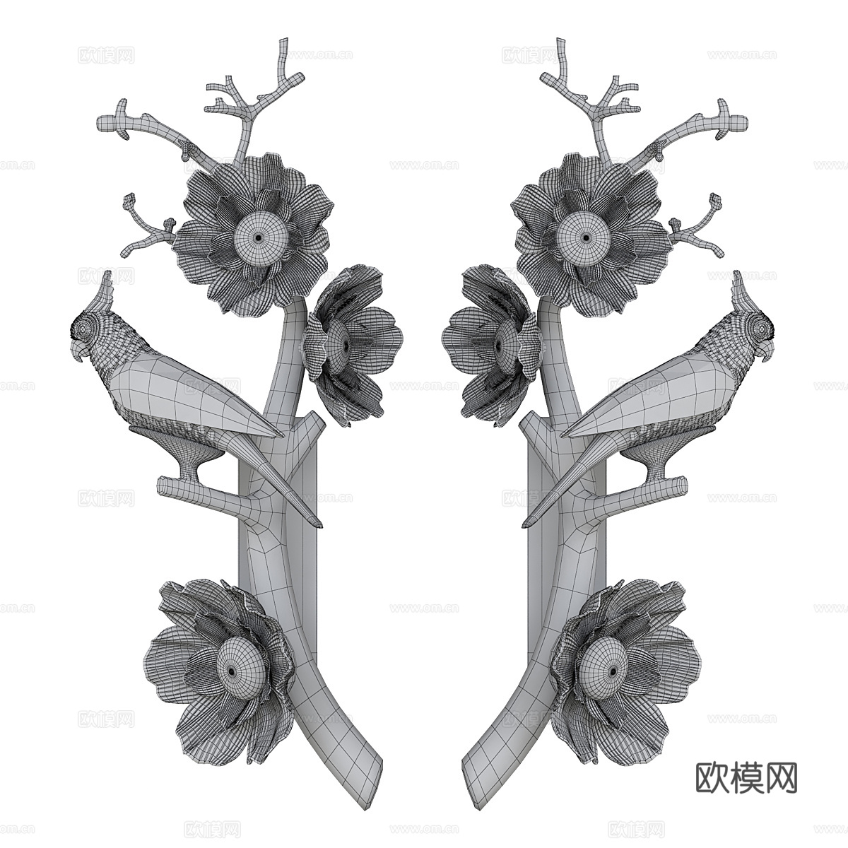 装饰壁灯 装饰挂件3d模型