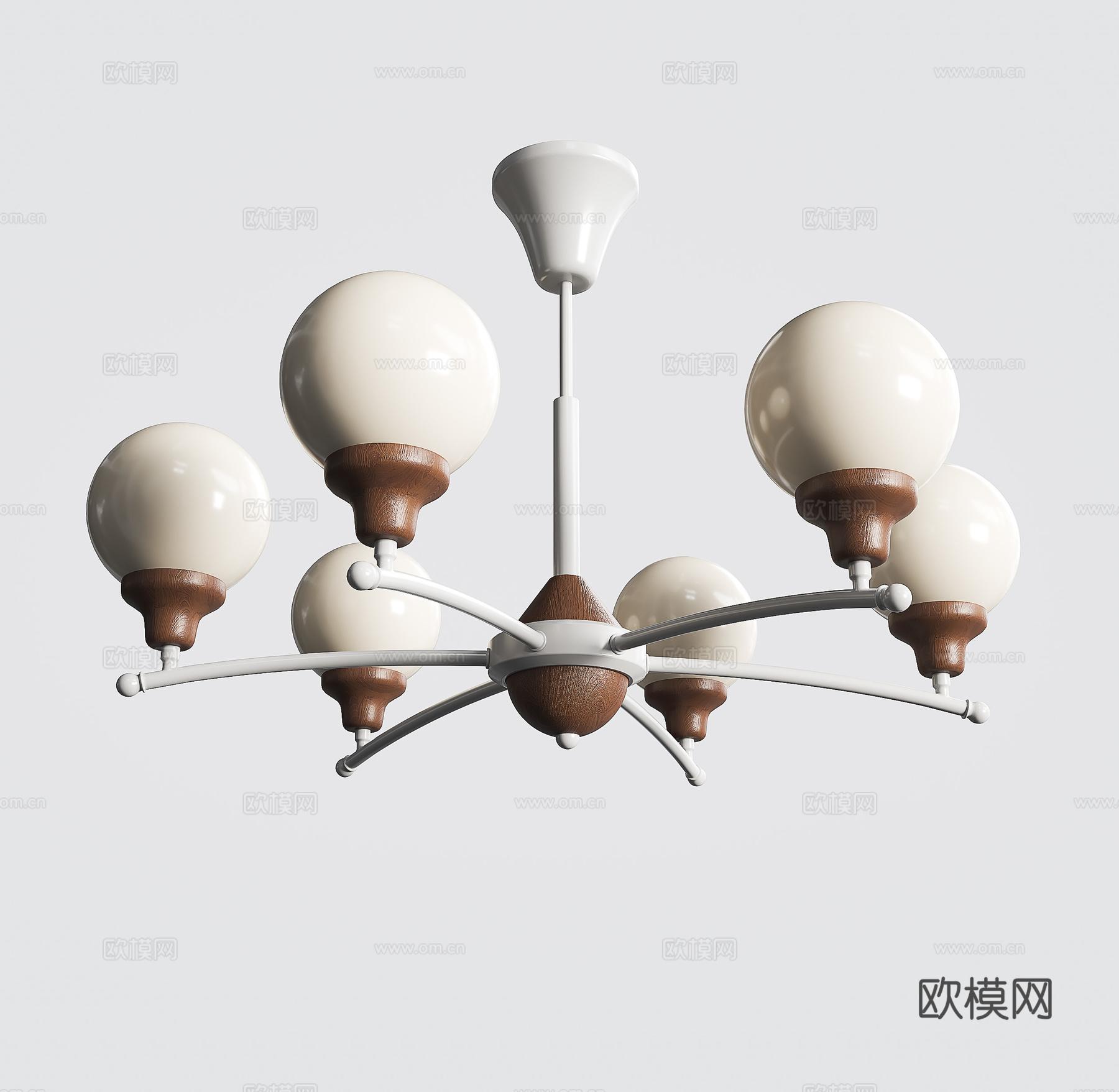 现代吊灯 法式吊灯 儿童房吊灯 奶油风吊灯 客厅吊灯su模型