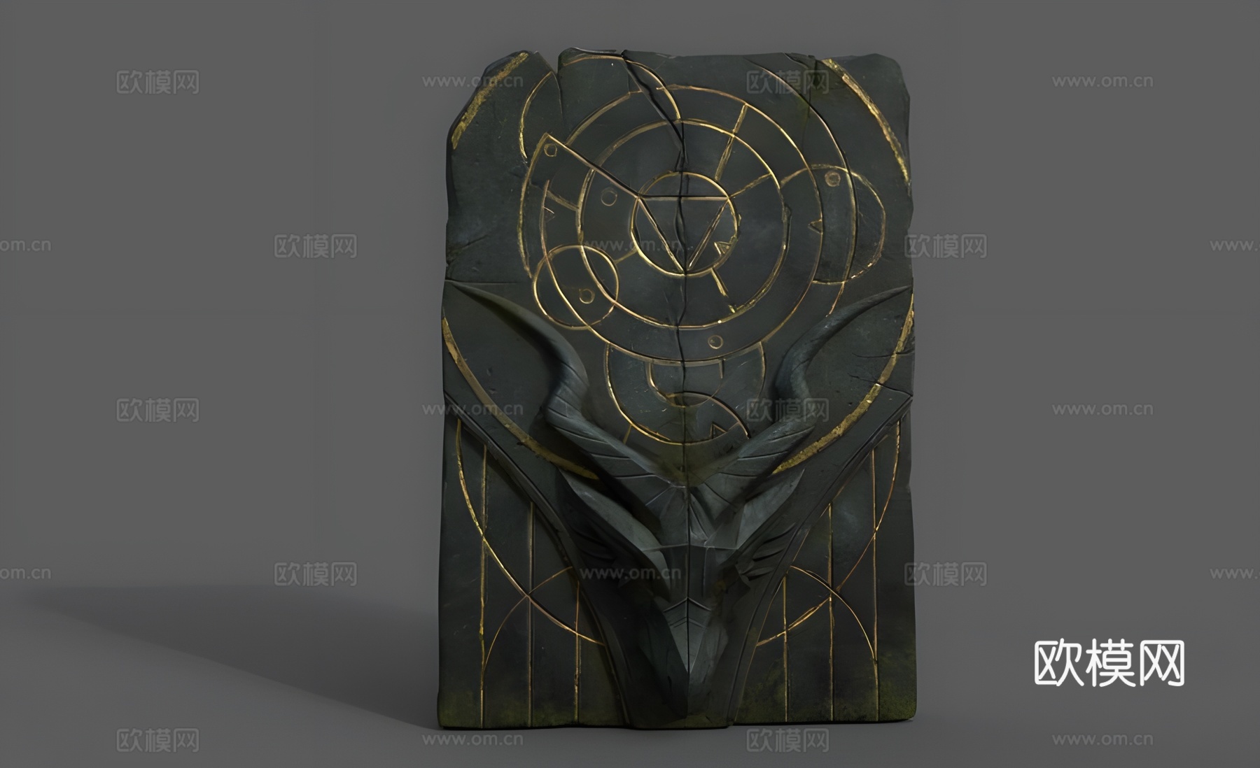 龙门3d模型
