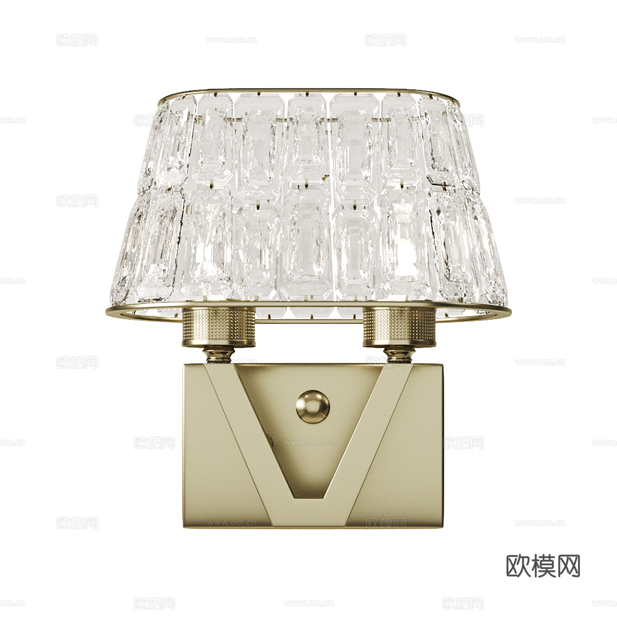 现代床头壁灯 酒店壁灯3d模型