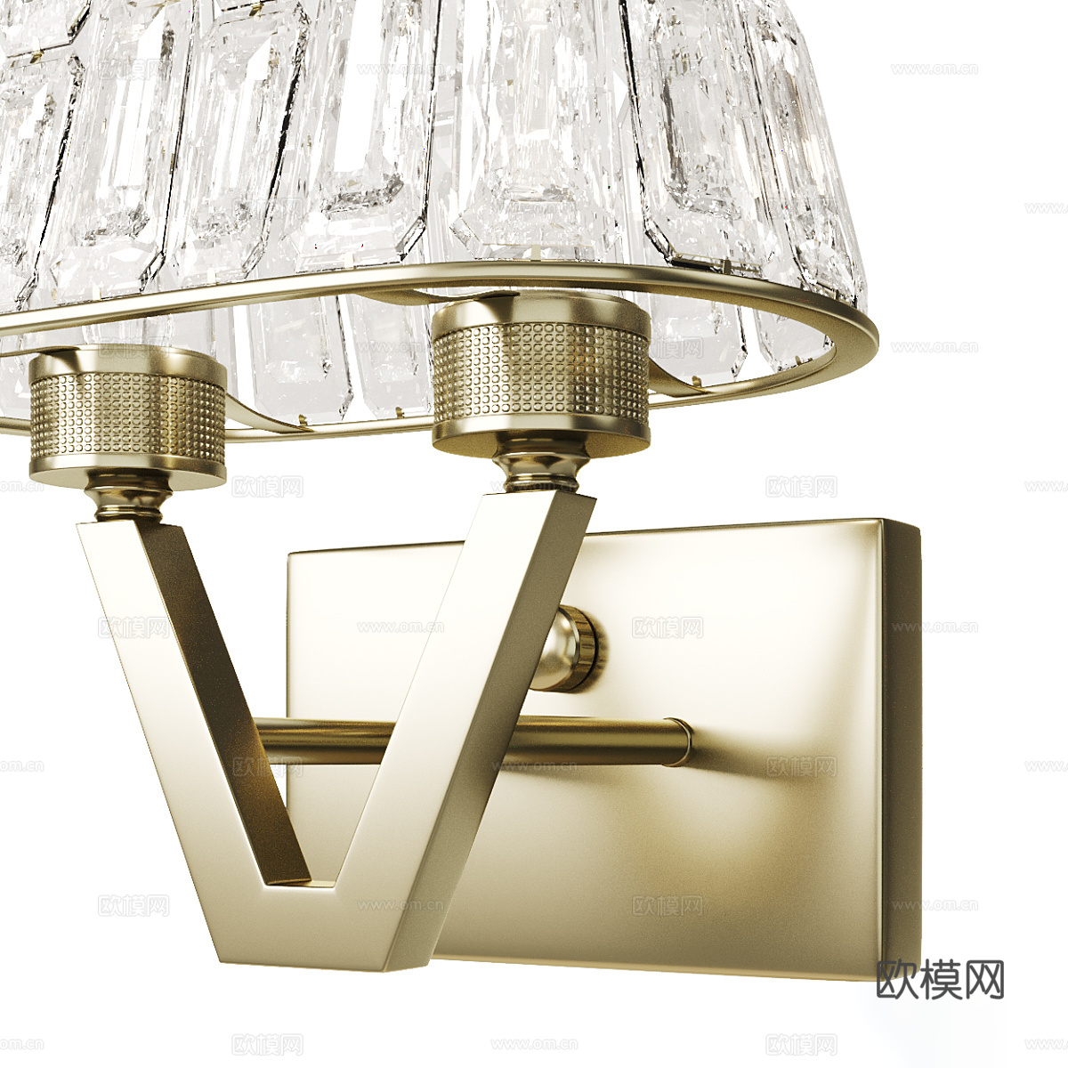 现代床头壁灯 酒店壁灯3d模型