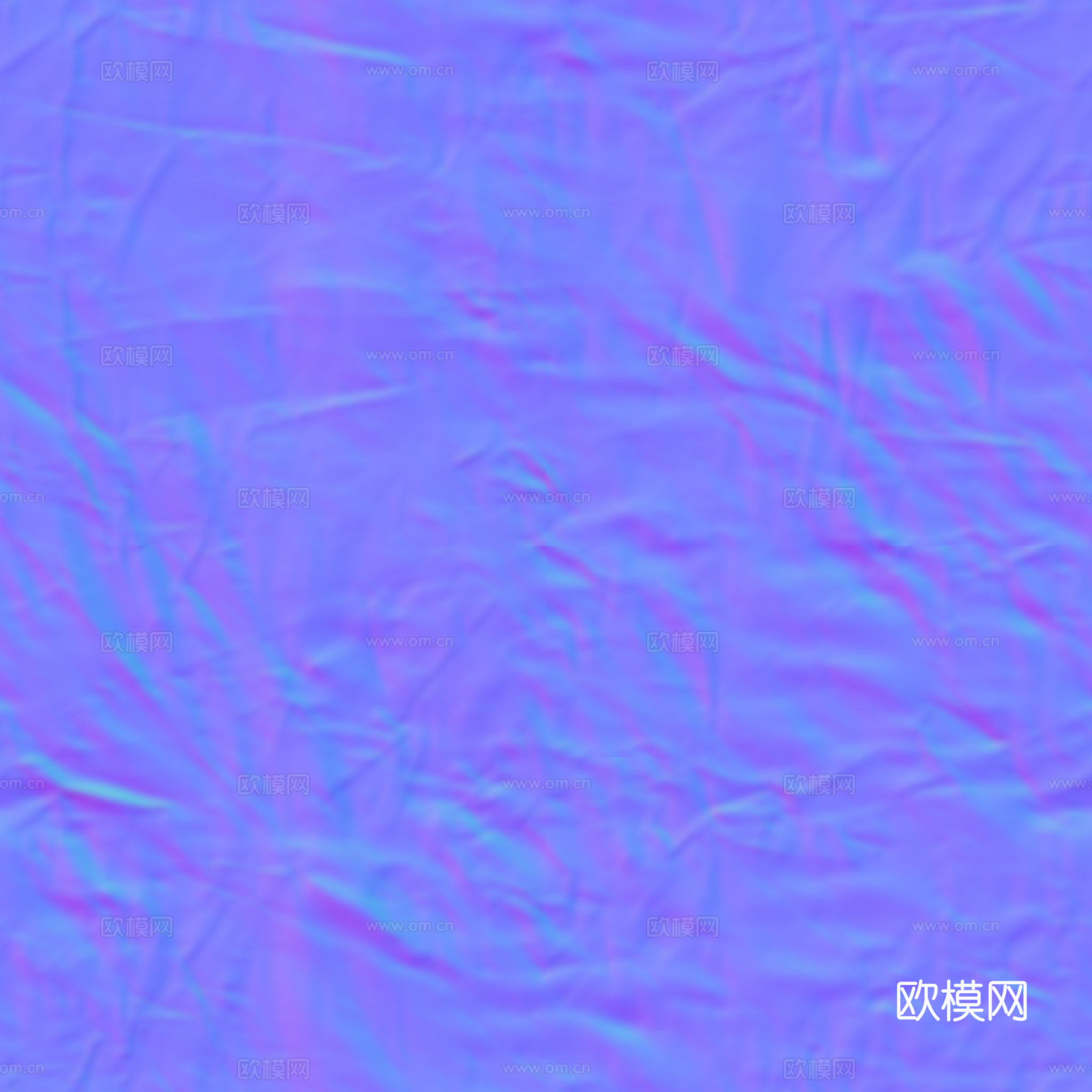 布料褶皱法线
