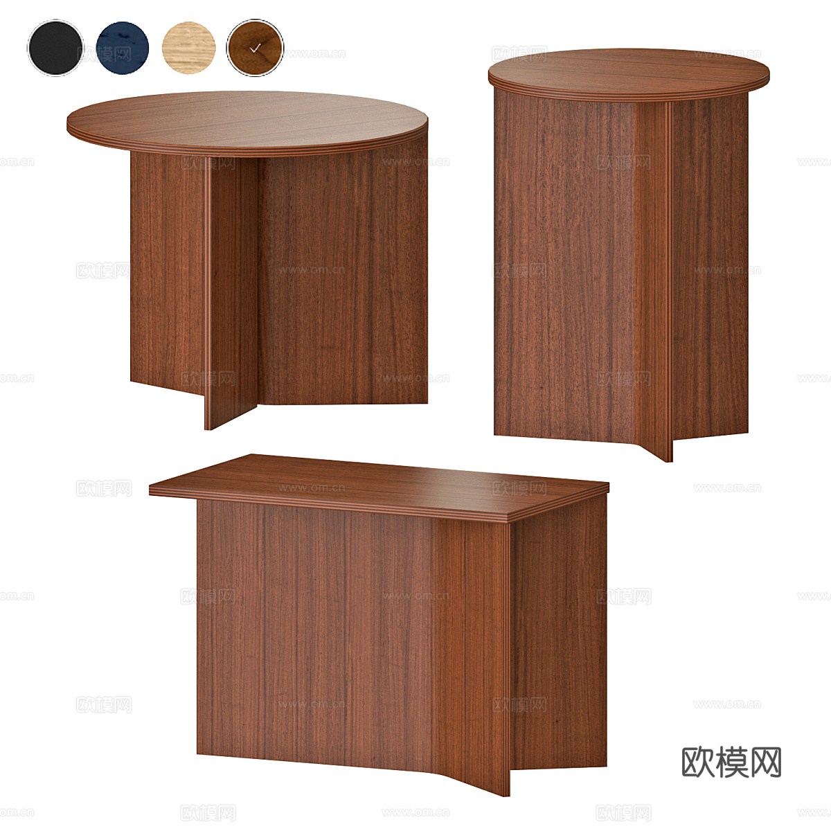 茶桌椅3d模型