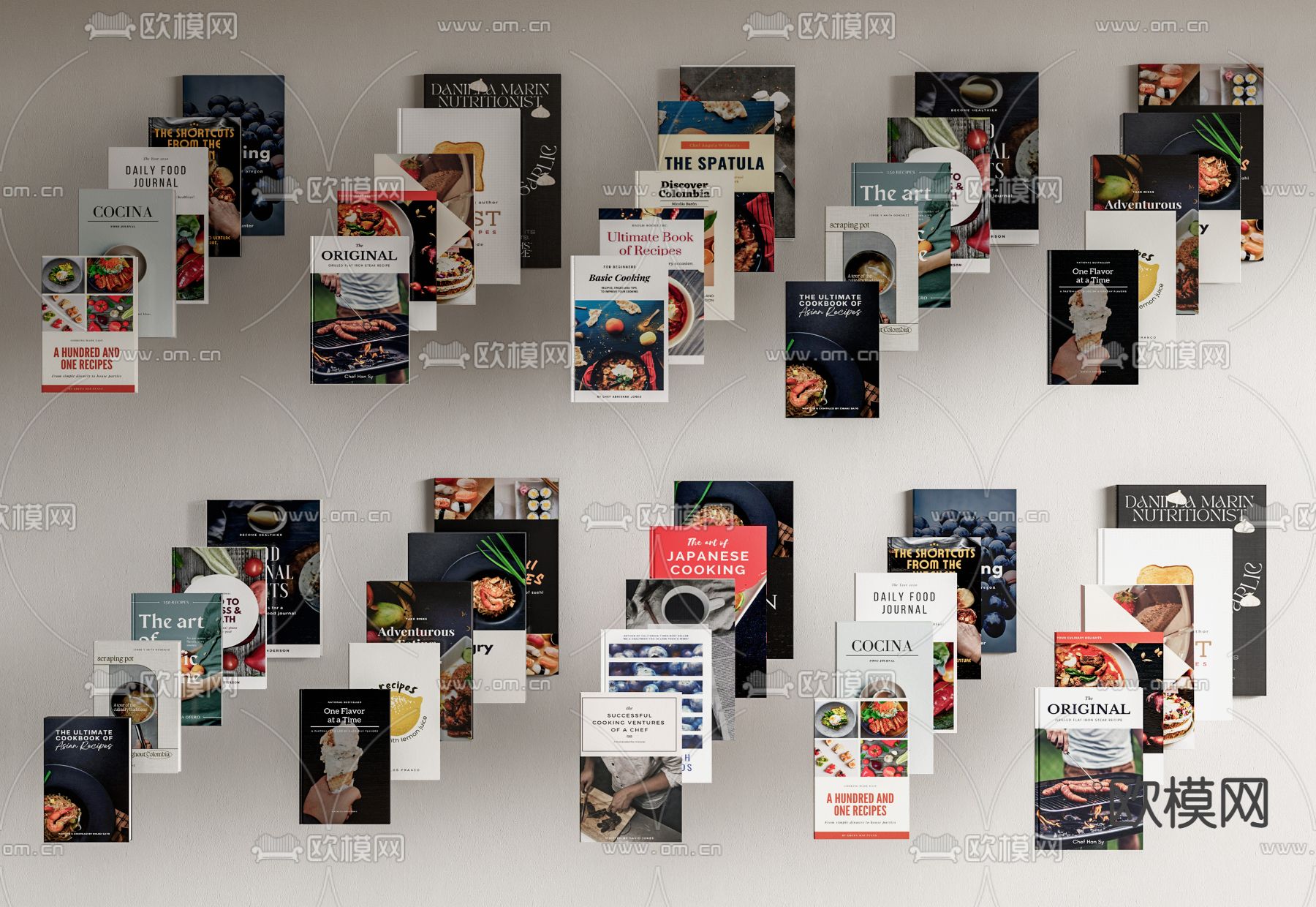 书籍 书本 杂志su模型