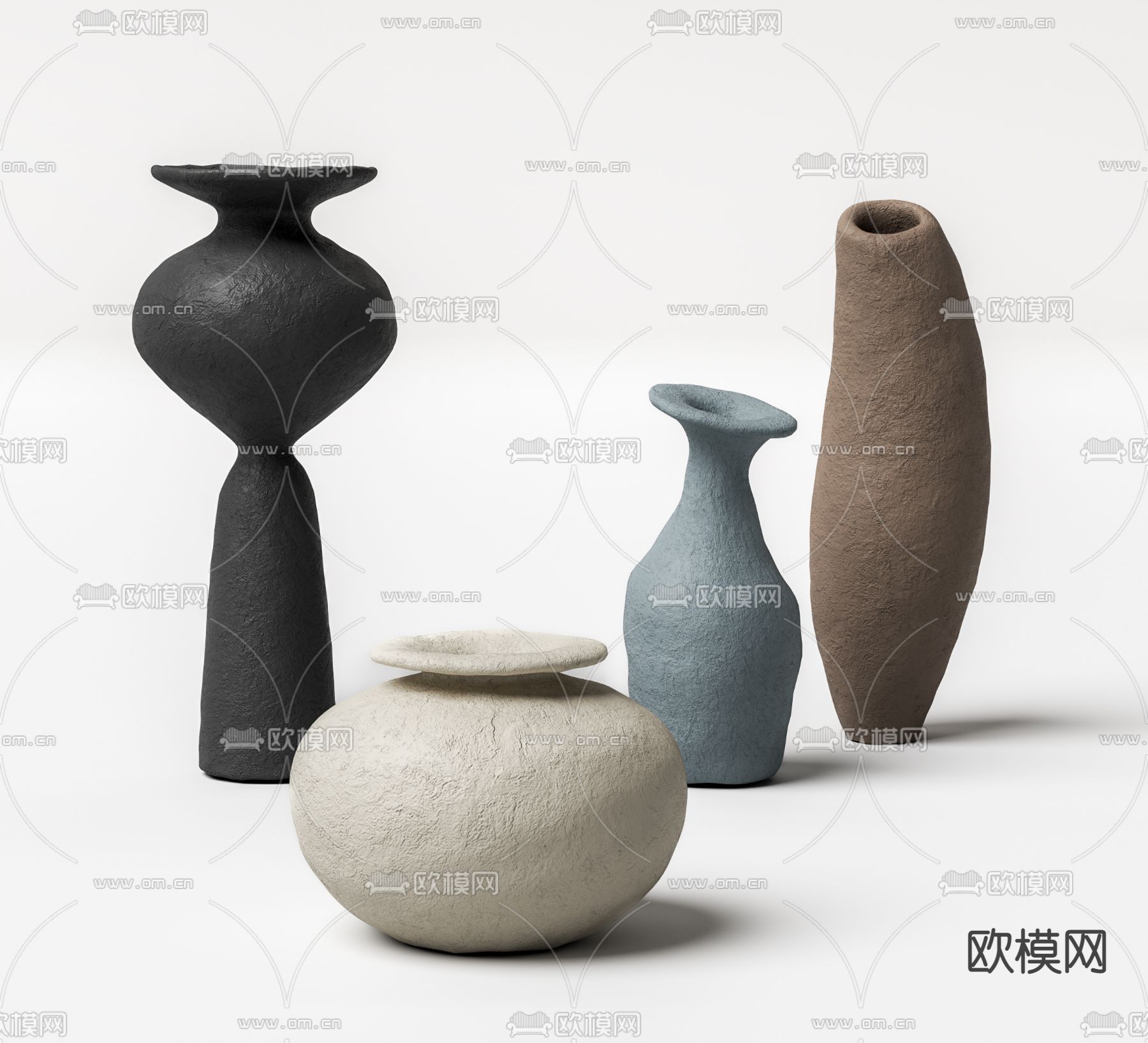 花瓶插花su模型下载（渲染图1）