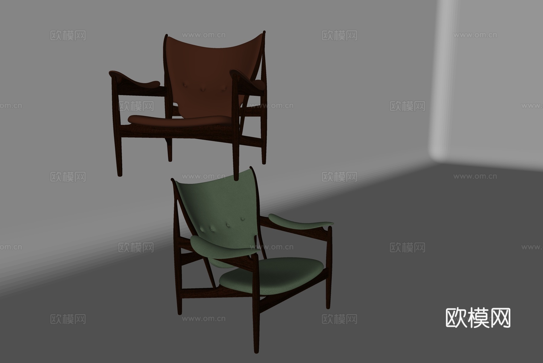 现代休闲椅su模型