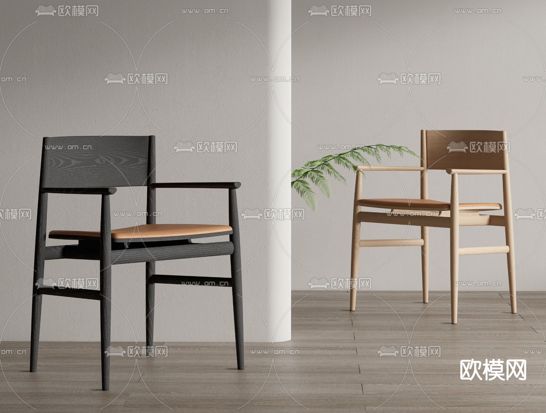 Tradition 单椅 椅子su模型