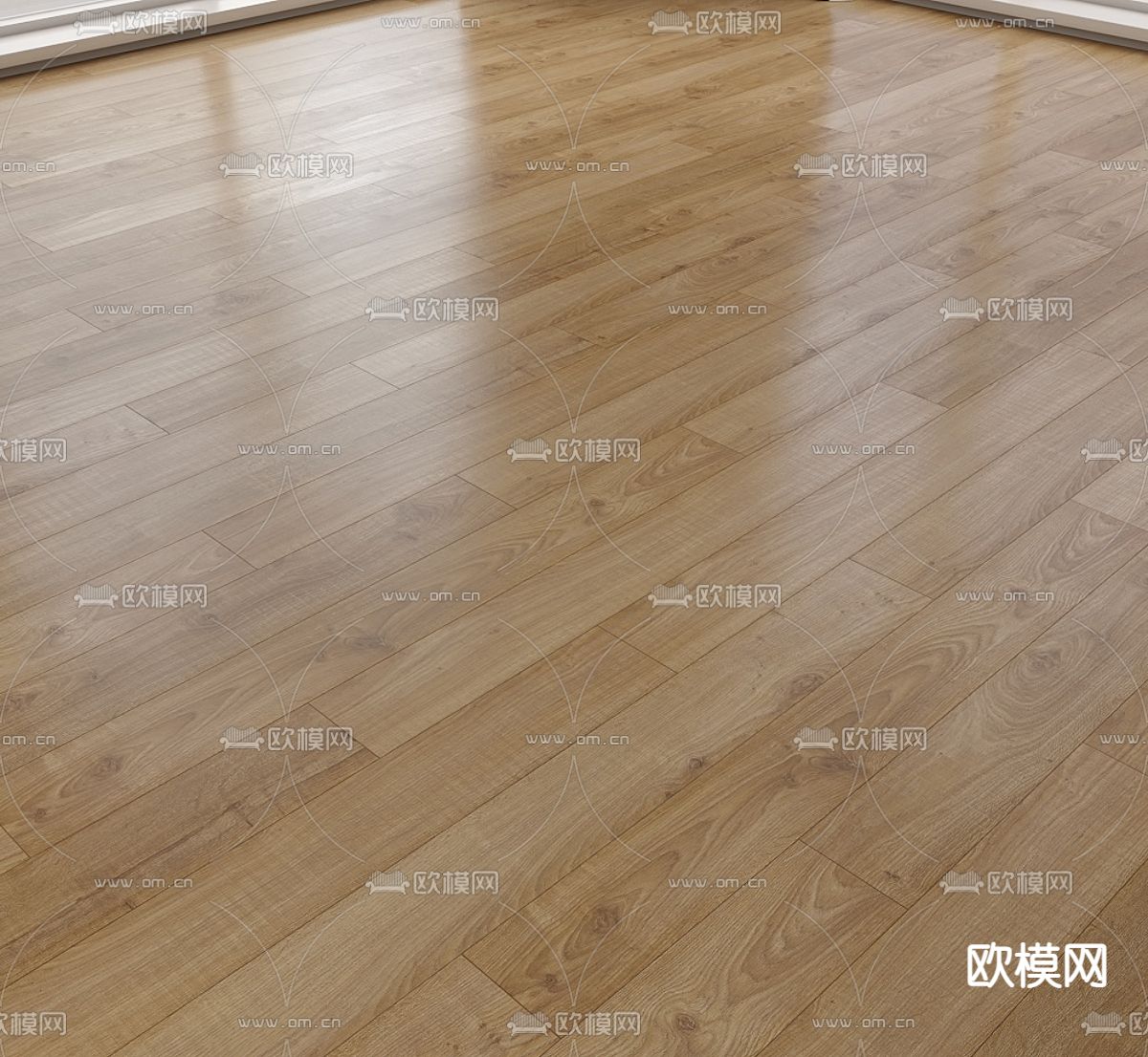 现代木地板3d模型下载