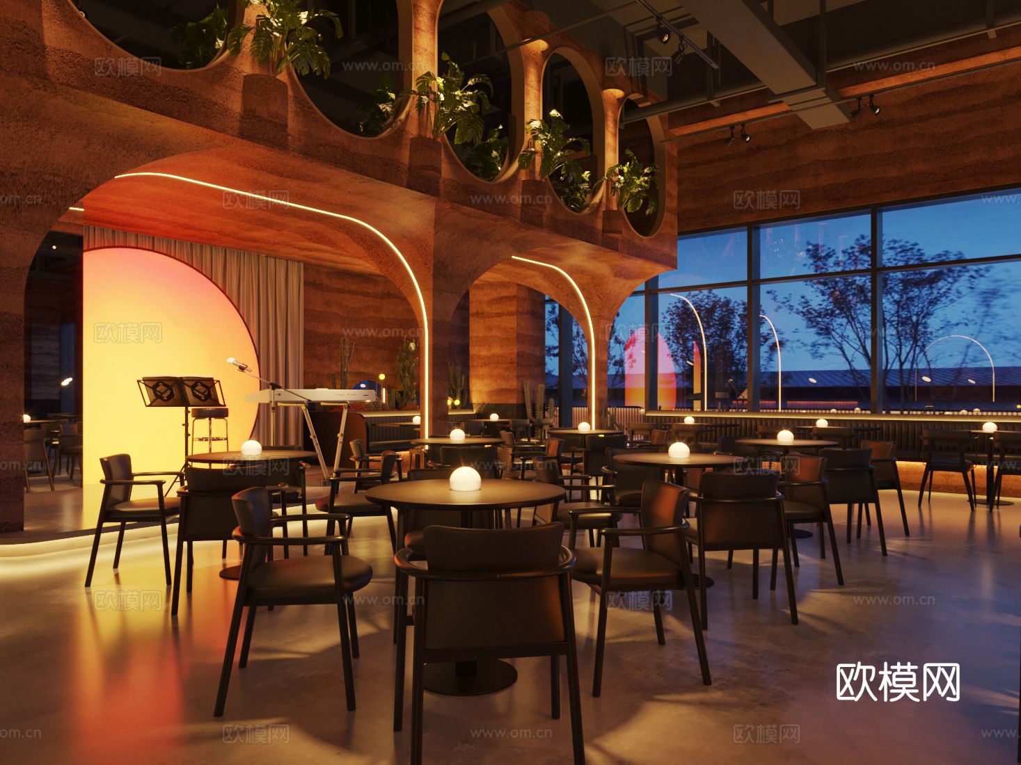 北欧酒吧 酒馆3d模型下载（渲染图1）