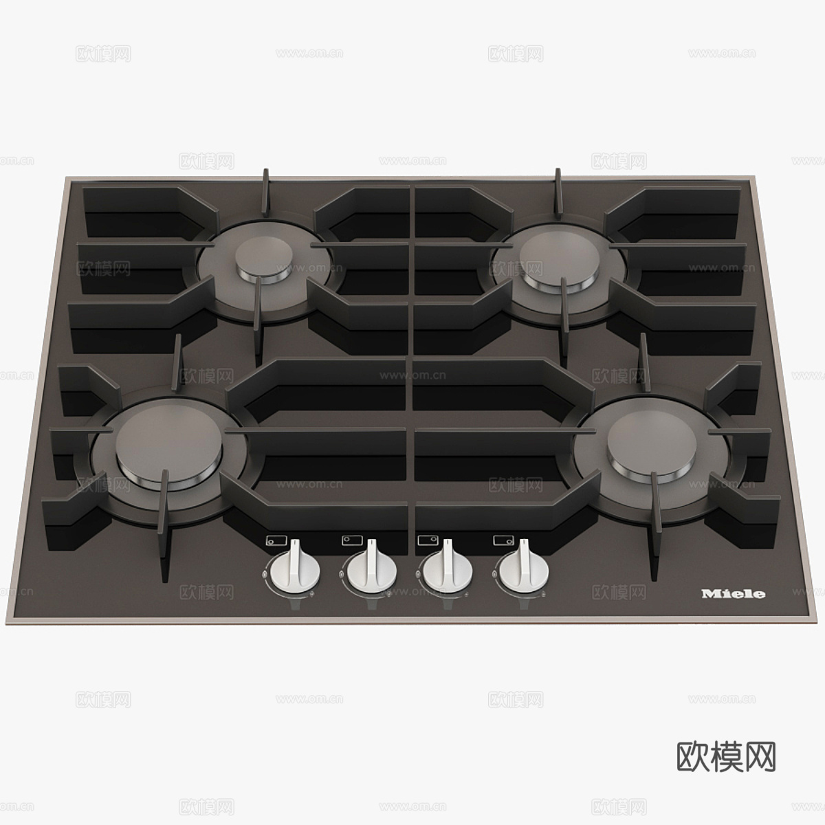 Miele KM 3010 液化石油气灶具3d模型