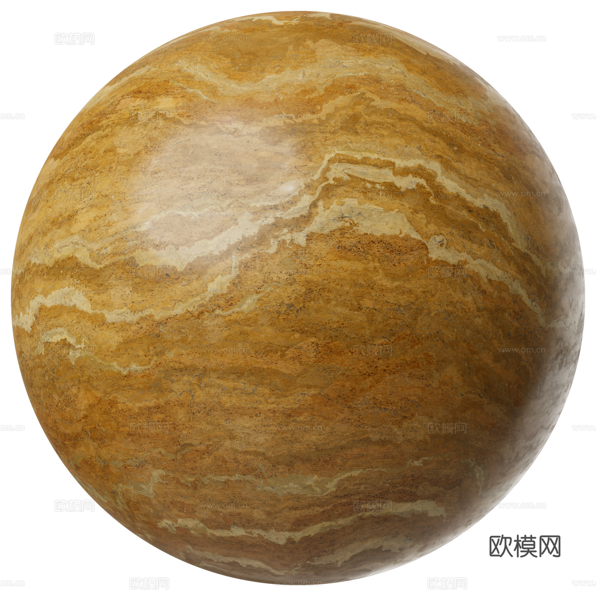 石灰华 洞石