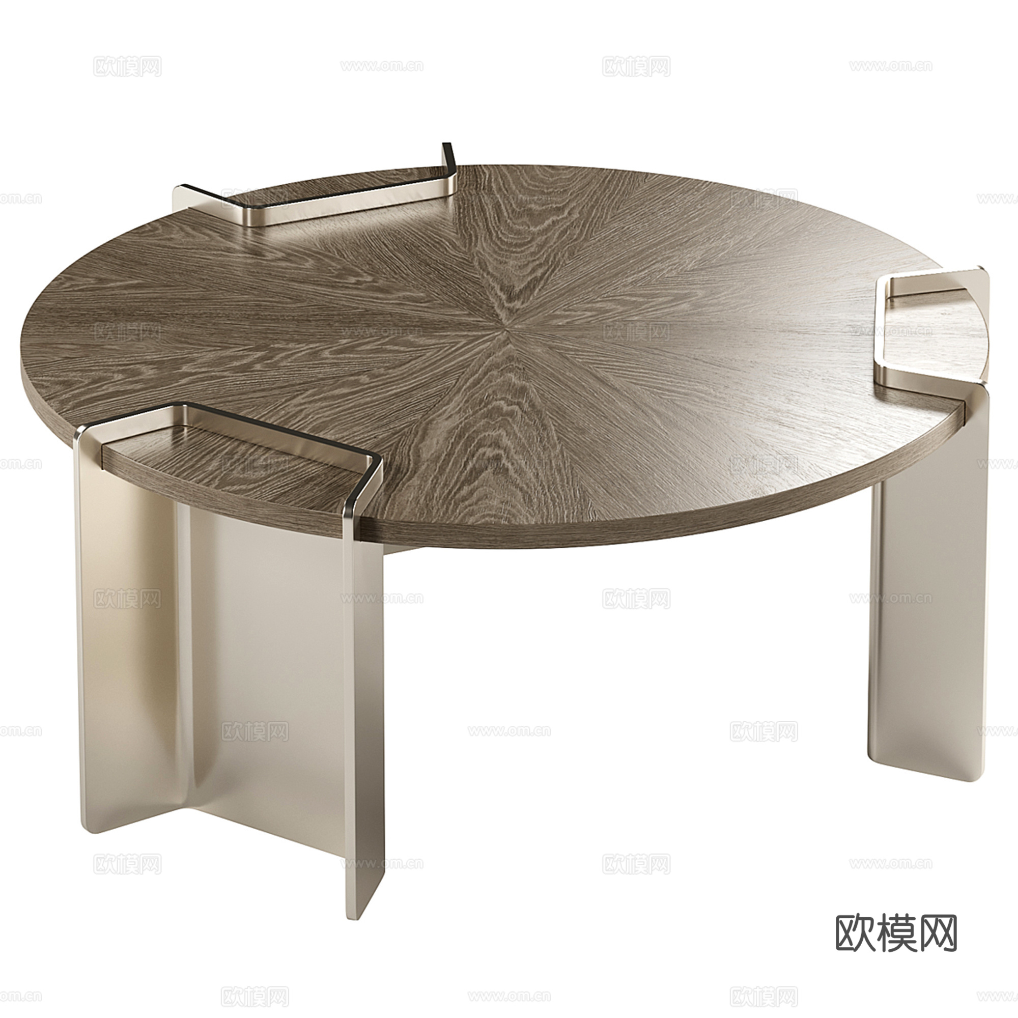 现代轻奢茶几su模型