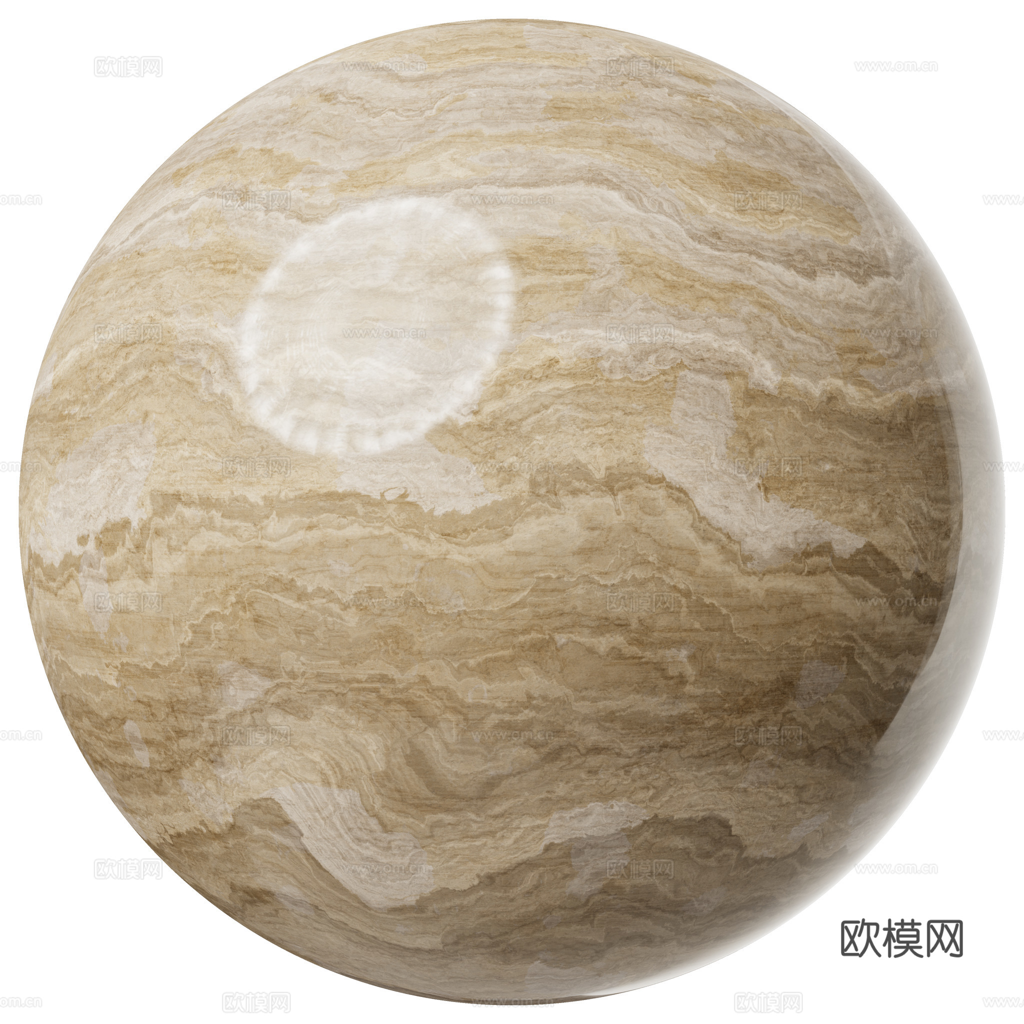 石灰华 洞石