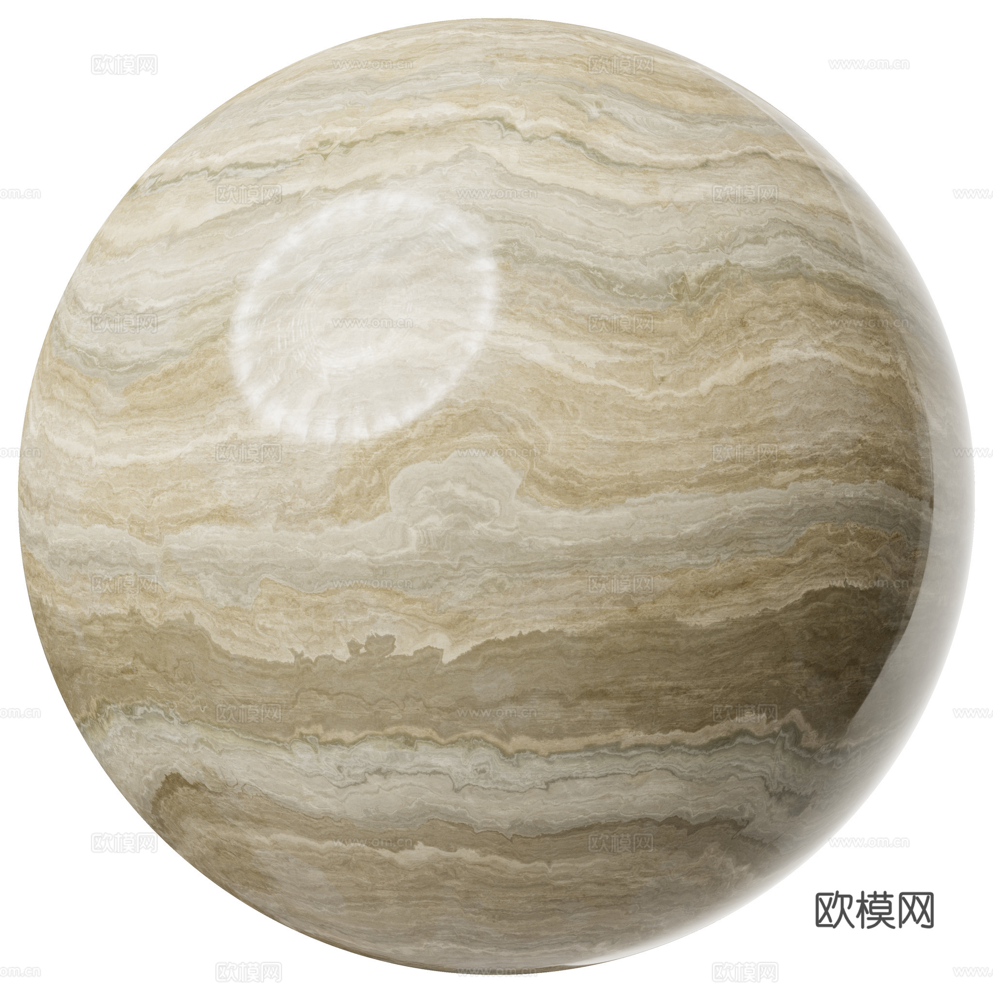 石灰华 洞石