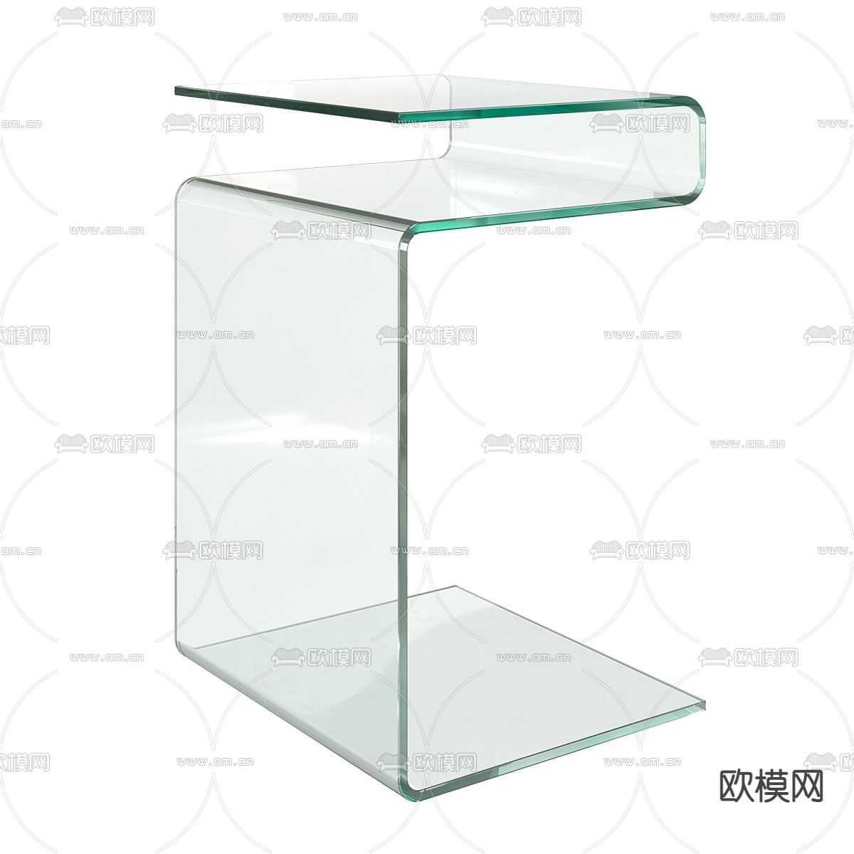 亚克力角几3d模型下载