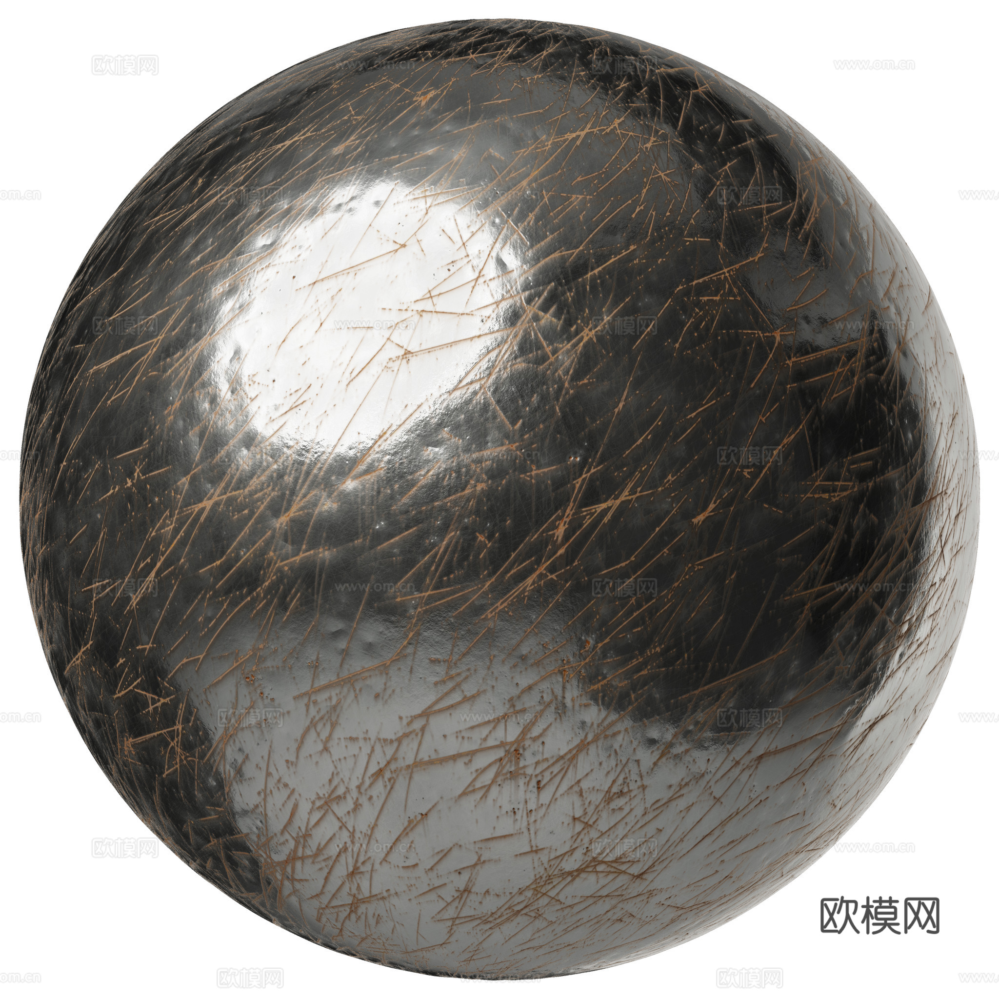 金属 不锈钢 拉丝 做旧