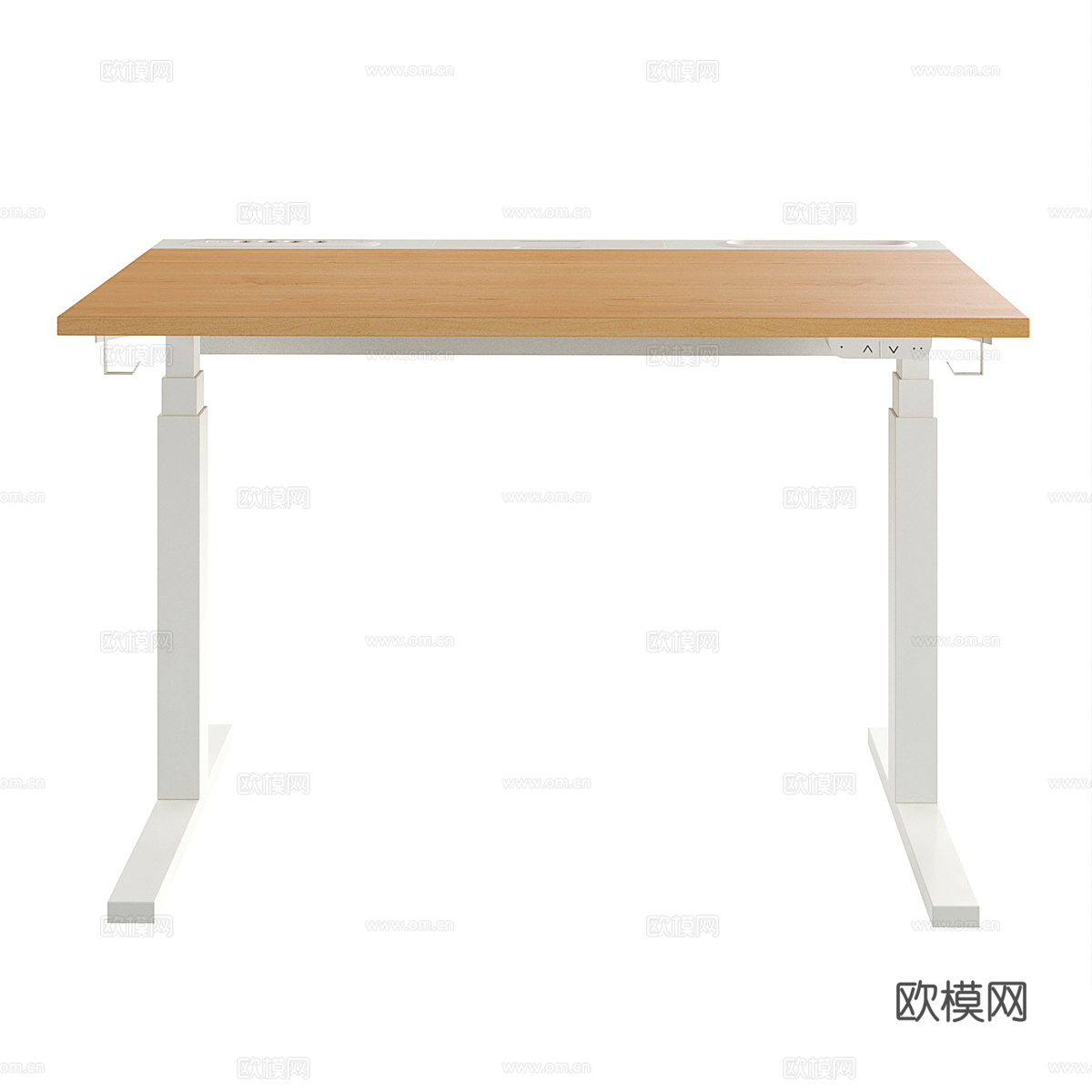 宜家 Desk Mittzon 升降式书桌3d模型