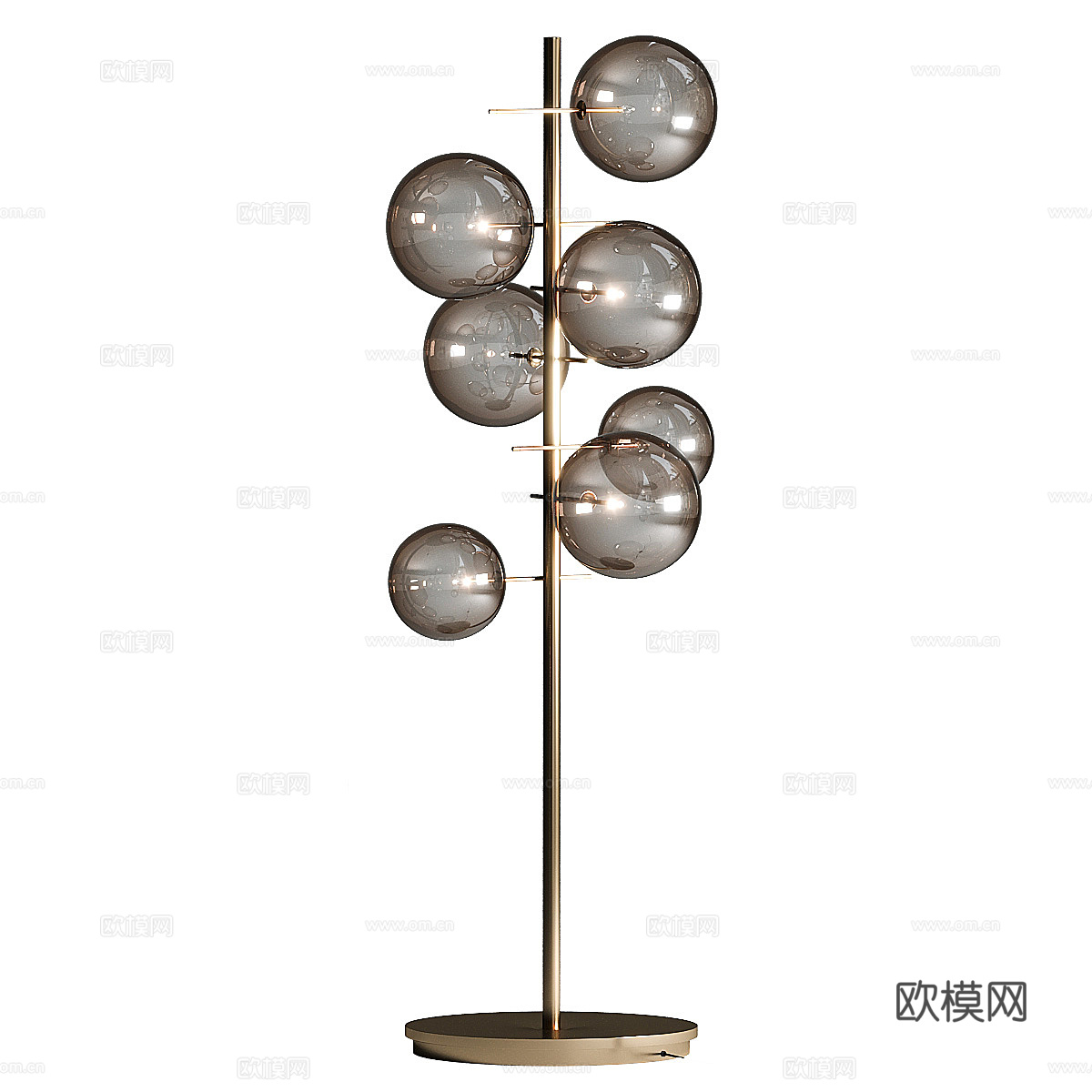 现代意式 Gallotti 落地灯3d模型