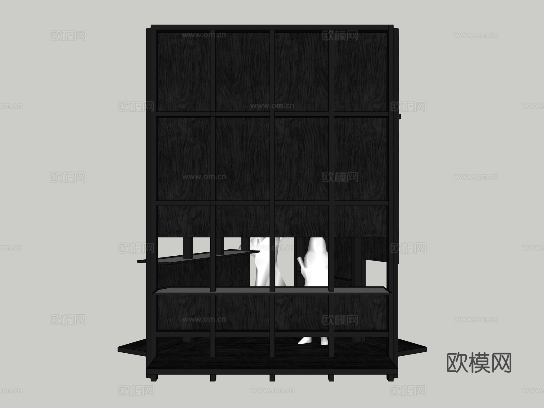 景观建筑 景观艺术装置 介子亭 冥想空间 创意空间 木构建筑su模型