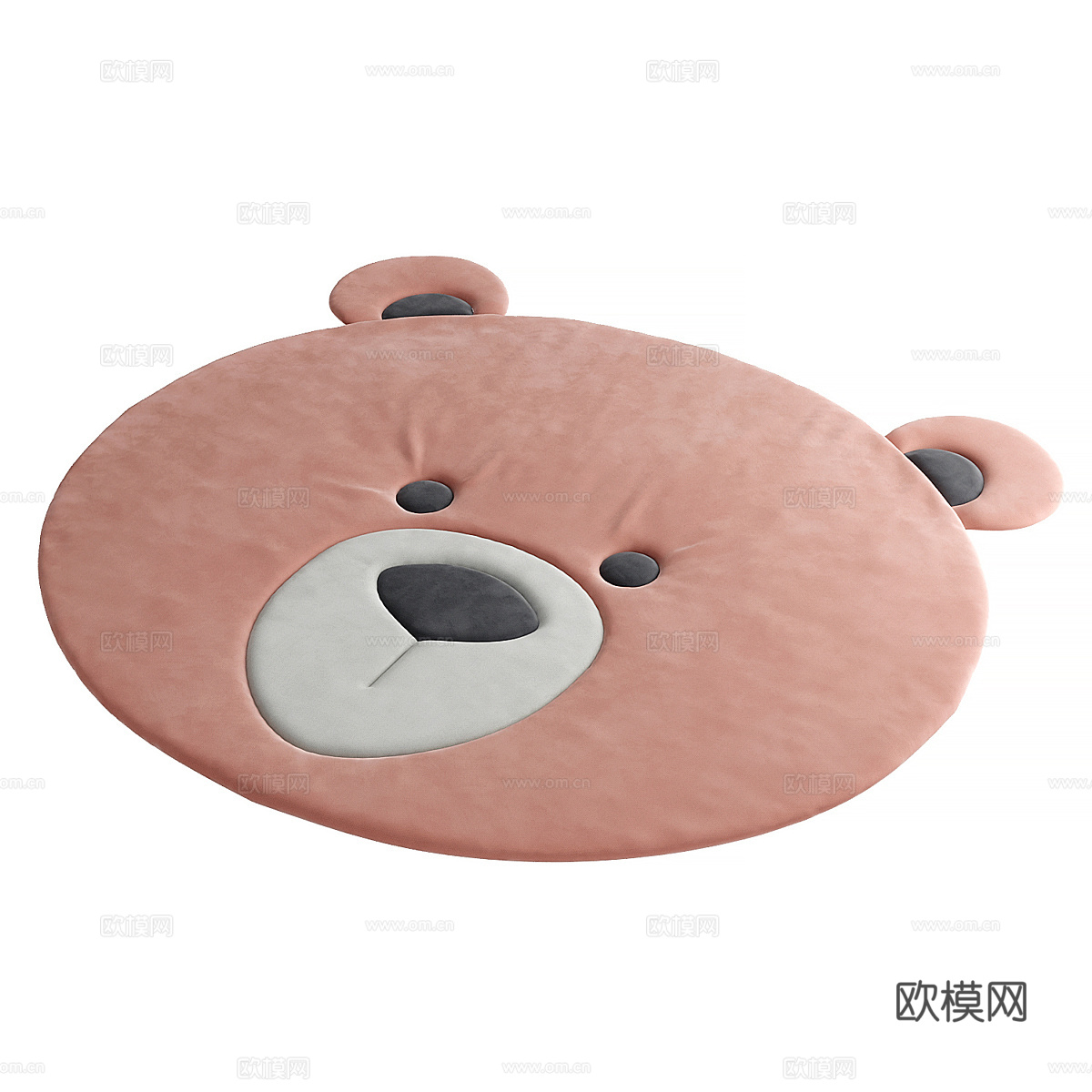 现代儿童地毯3d模型