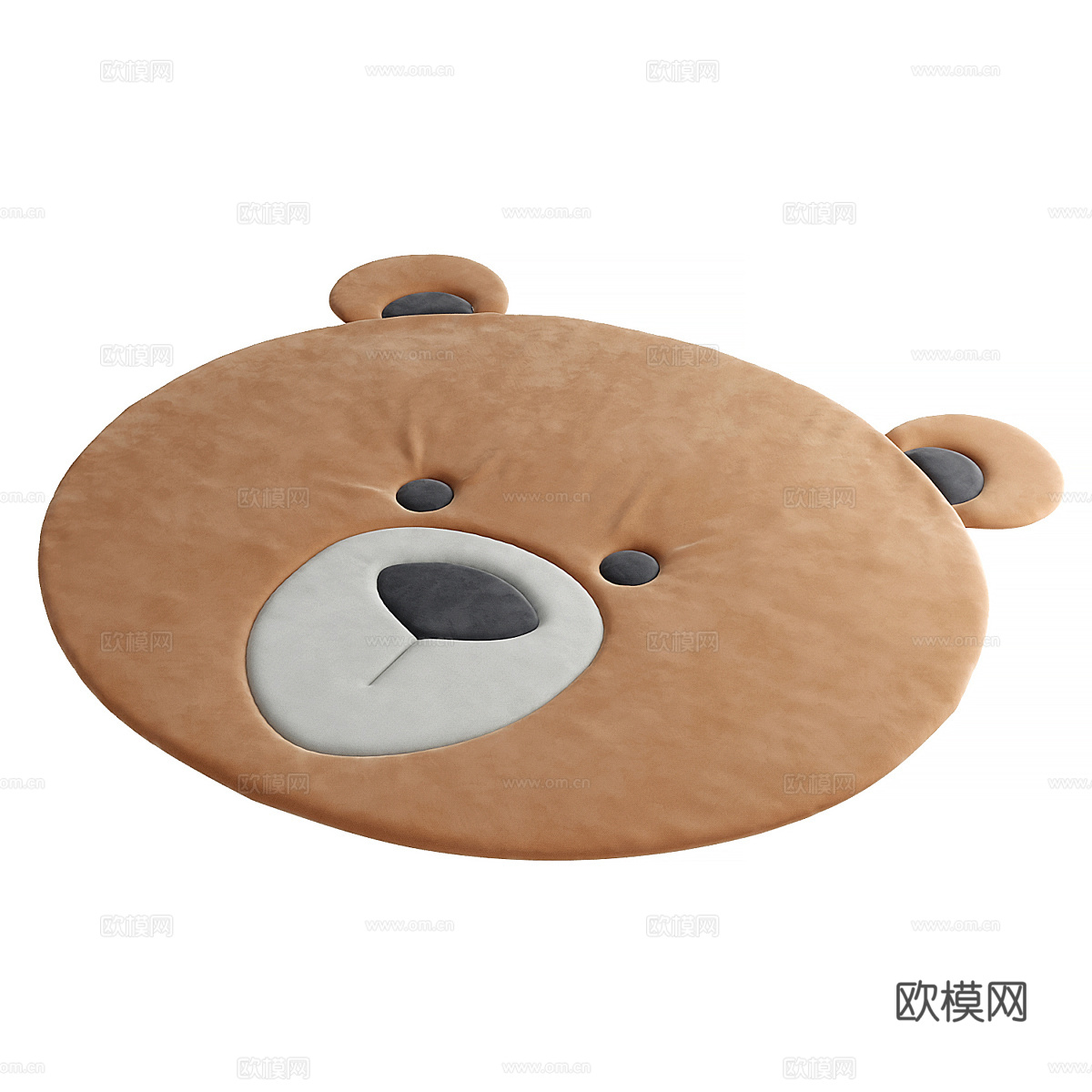 现代儿童地毯3d模型