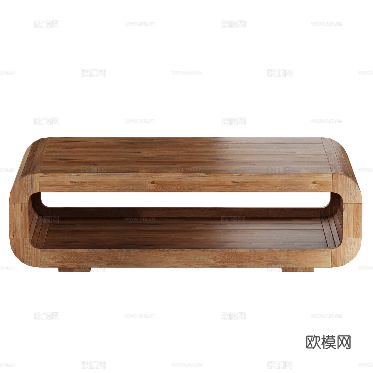 新中式 Vacry 实木茶几3d模型