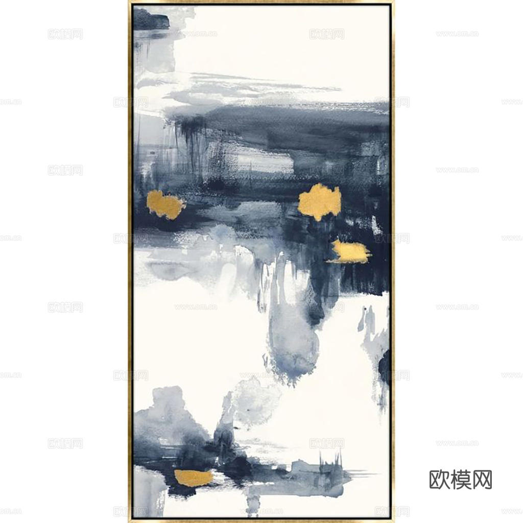 现代新中式装饰画 现代艺术装饰画