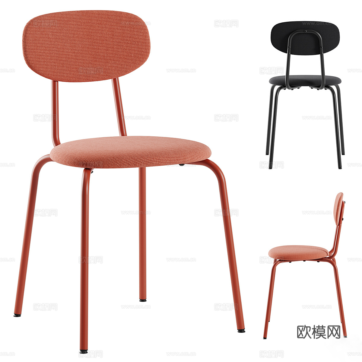 餐椅3d模型下载