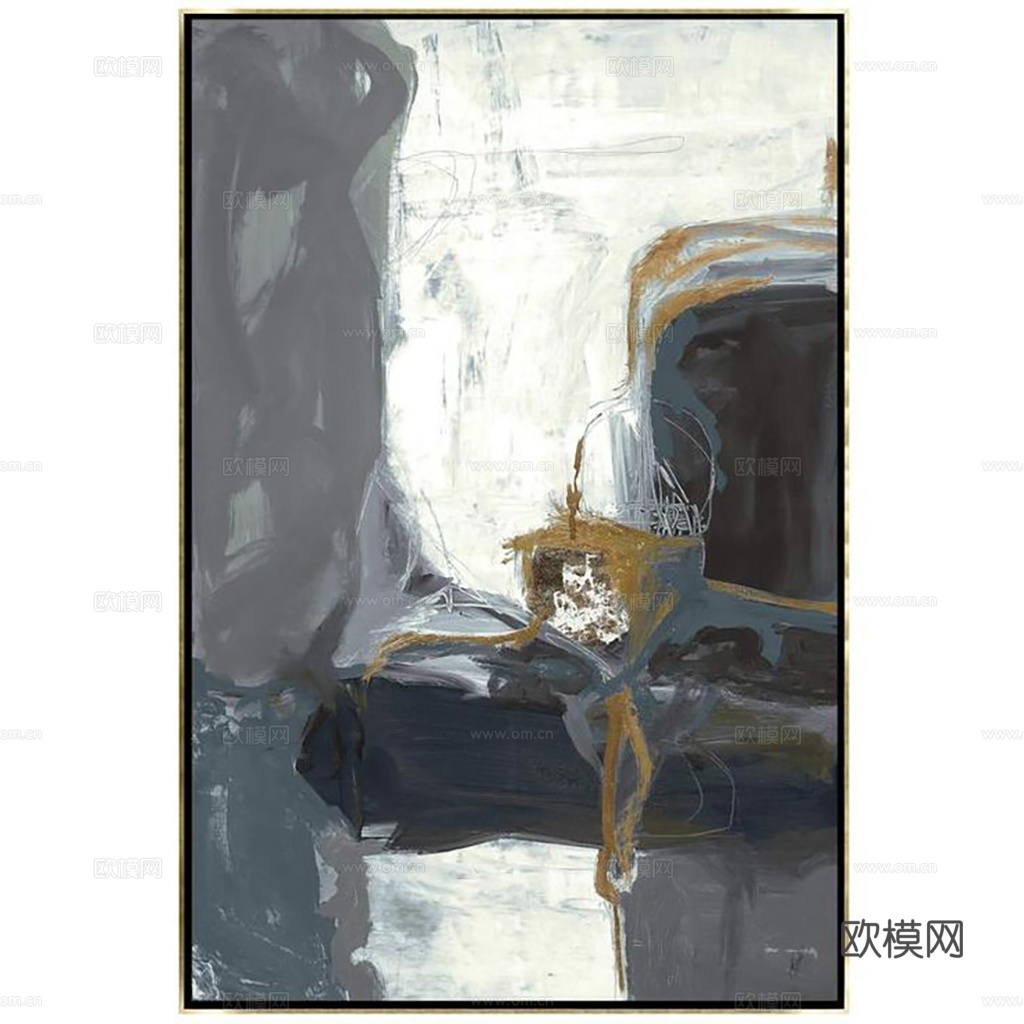 现代新中式装饰画 现代艺术装饰画