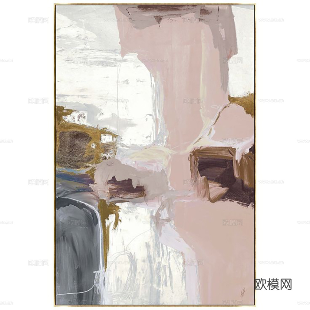 现代新中式装饰画 现代艺术装饰画