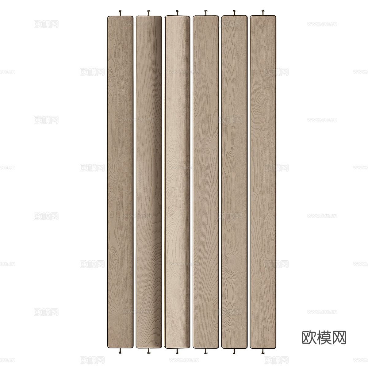 现代 旋转屏风隔断3d模型