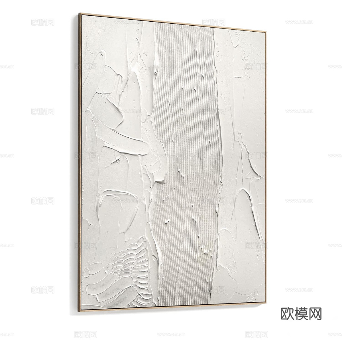新中式装饰画 挂画3d模型