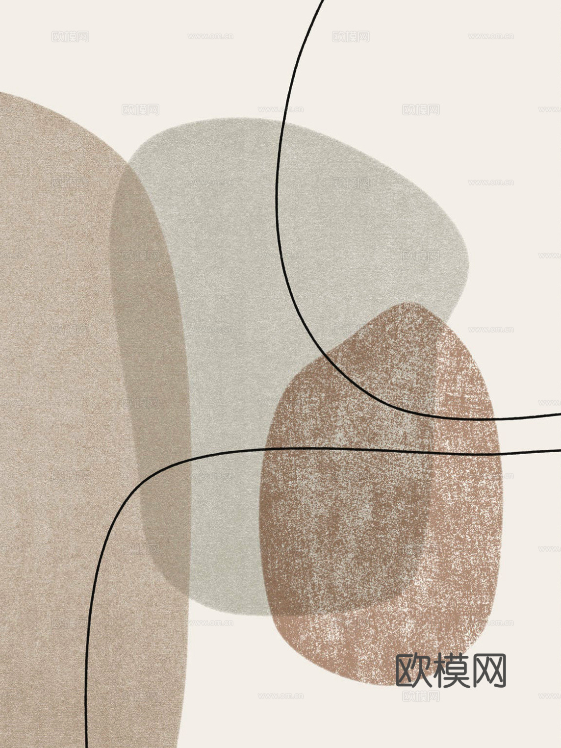 现代抽象画  肌理挂画  艺术挂画  流行挂画